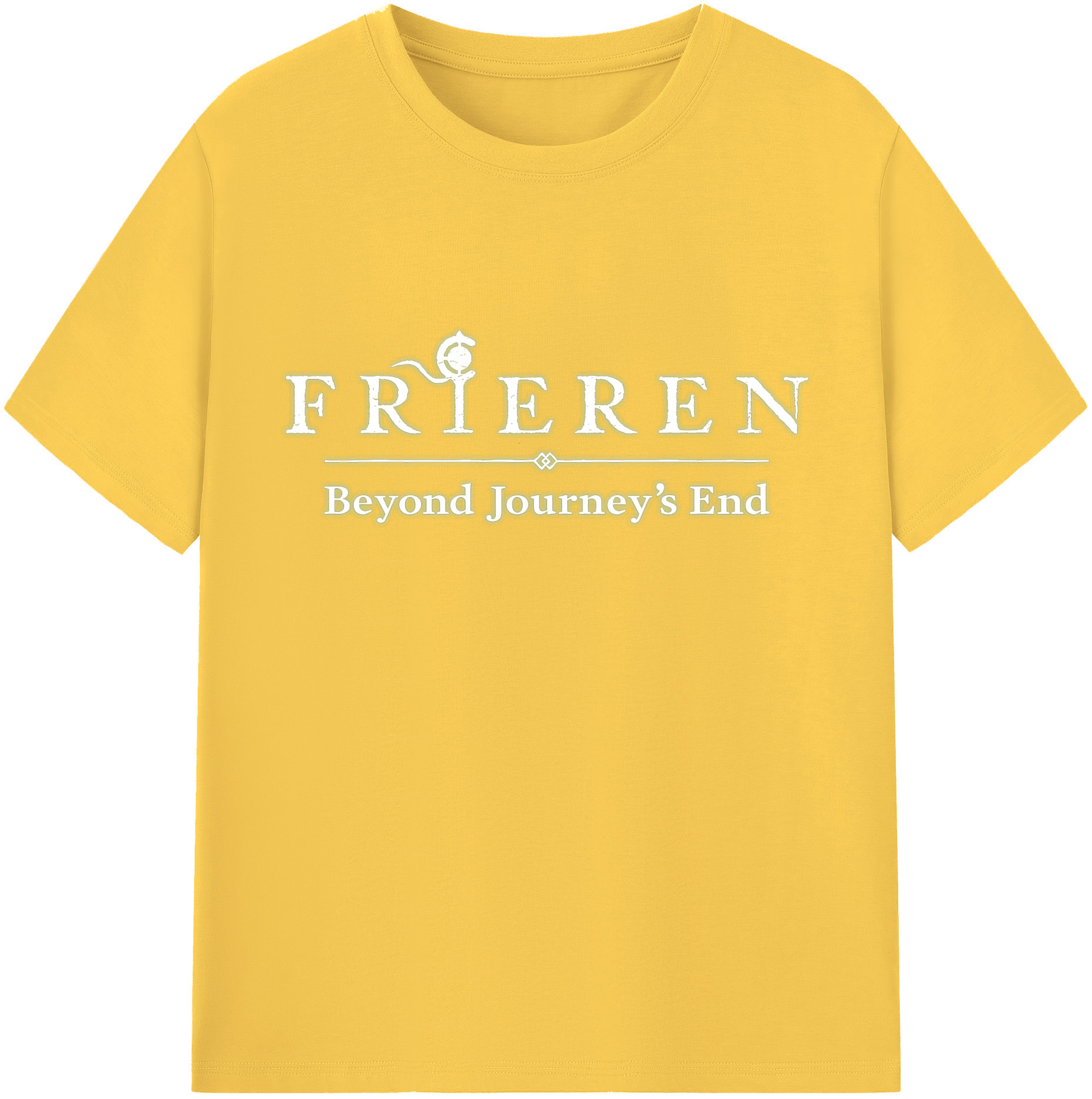 （画像用） 葬送のフリーレン Frieren 綿100％半袖Tシャツ（フロントプリント）