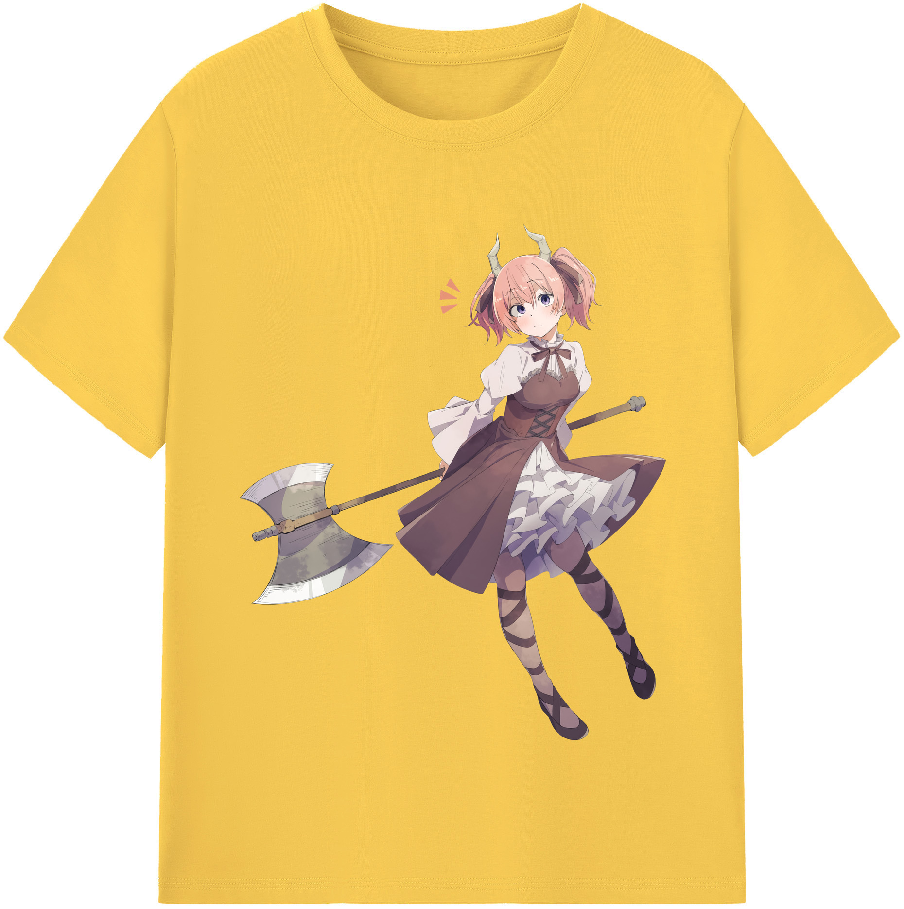 （画像用） 葬送のフリーレン Frieren 綿100％半袖Tシャツ（フロントプリント）