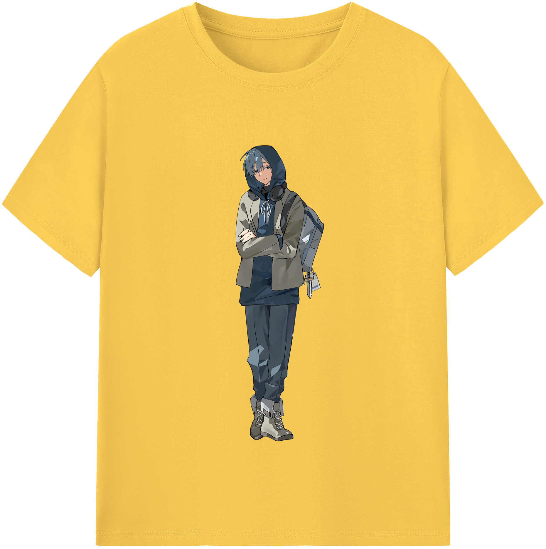 （画像用） 葬送のフリーレン Frieren 綿100％半袖Tシャツ（フロントプリント）