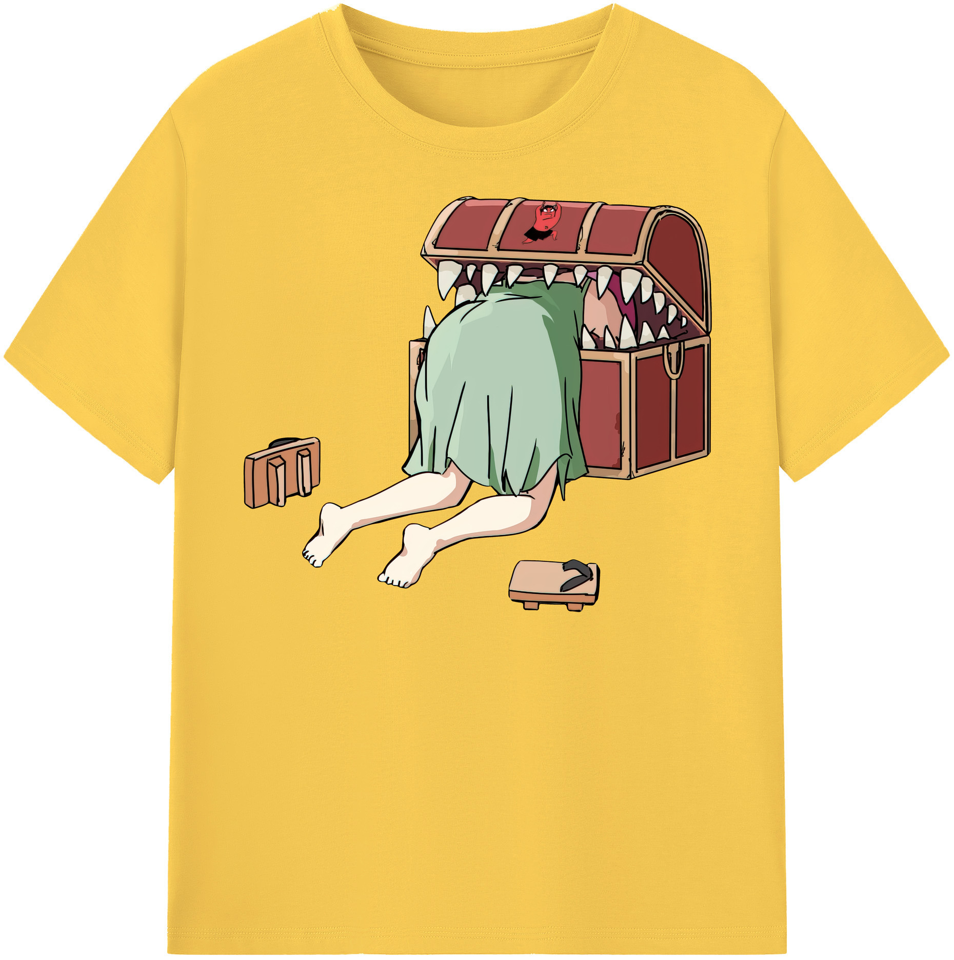 （画像用） 葬送のフリーレン Frieren 綿100％半袖Tシャツ（フロントプリント）