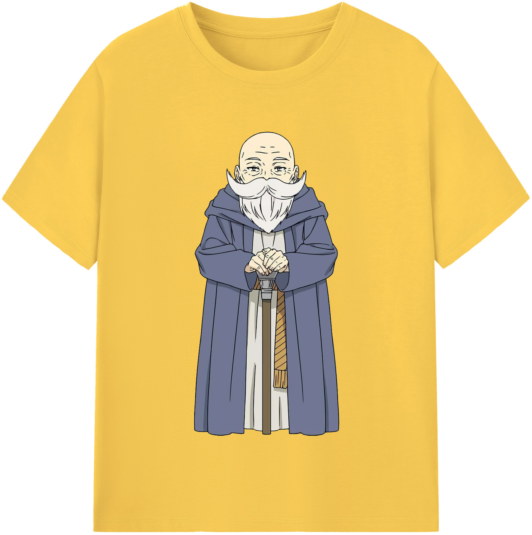 （画像用） 葬送のフリーレン Frieren 綿100％半袖Tシャツ（フロントプリント）