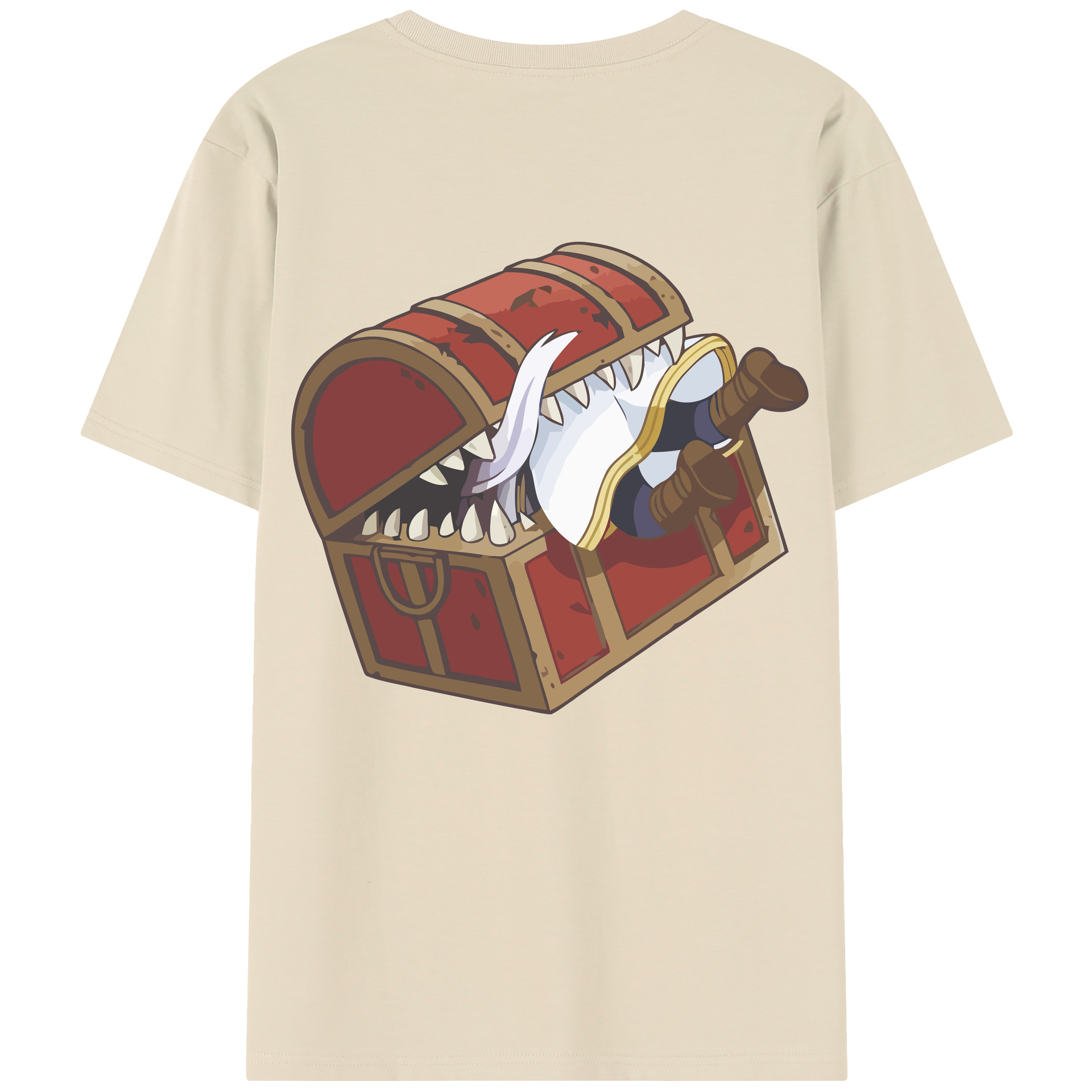 （画像用） 葬送のフリーレン Frieren 綿100％半袖Tシャツ（背面プリント）