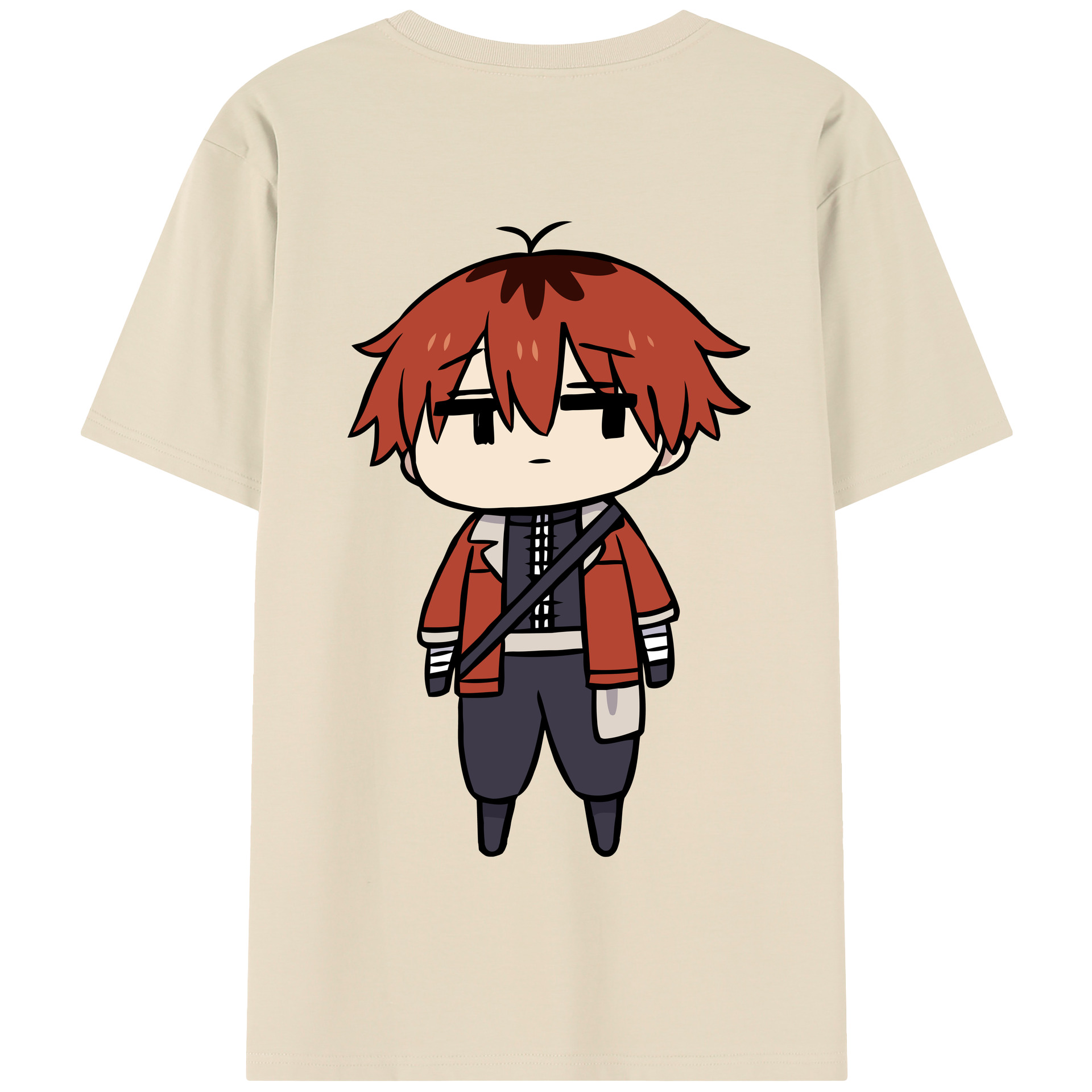 （画像用） 葬送のフリーレン Frieren 綿100％半袖Tシャツ（背面プリント）