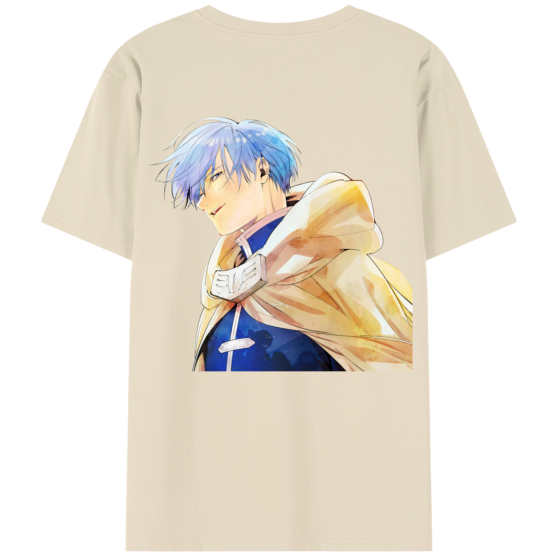 （画像用） 葬送のフリーレン Frieren 綿100％半袖Tシャツ（背面プリント）