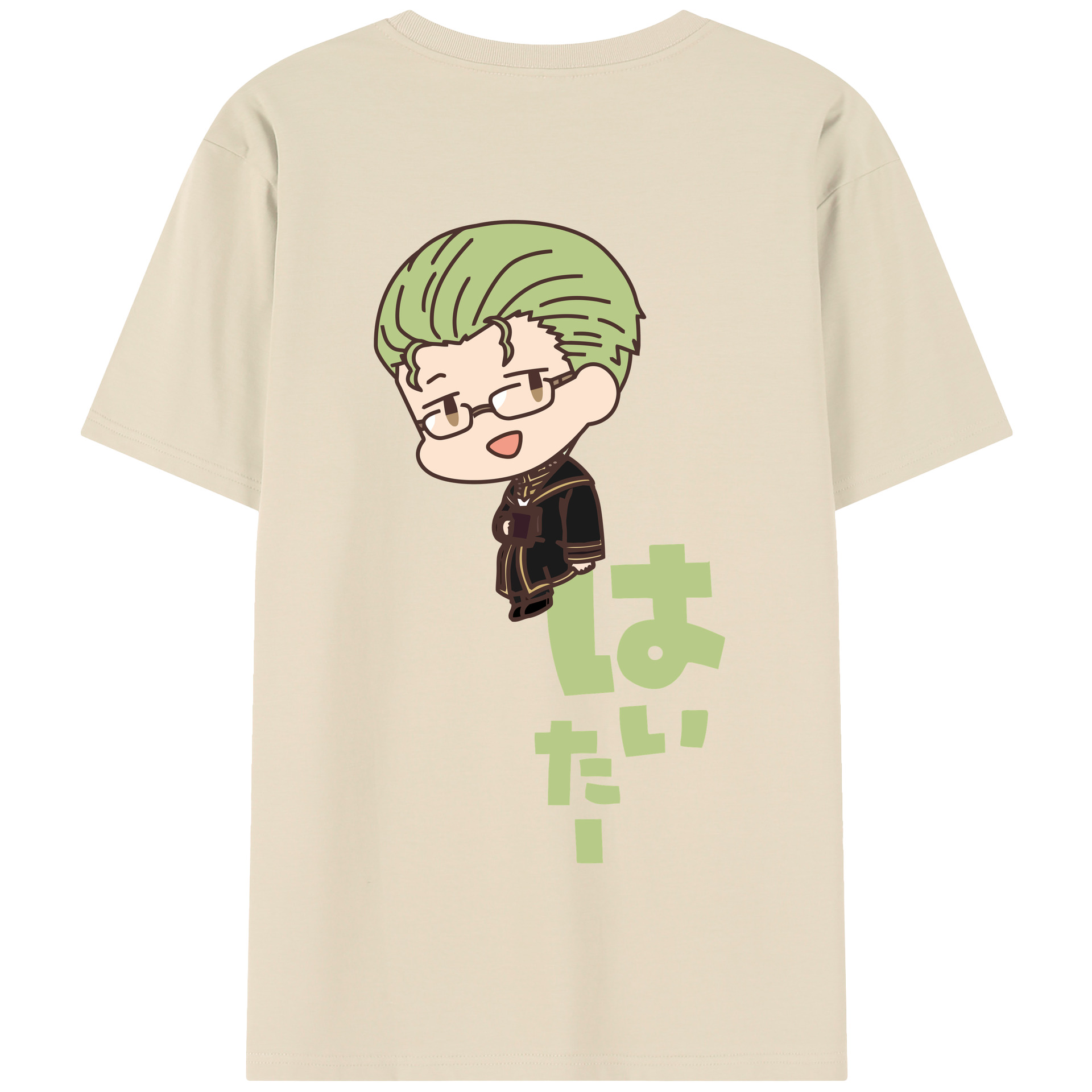 （画像用） 葬送のフリーレン Frieren 綿100％半袖Tシャツ（背面プリント）