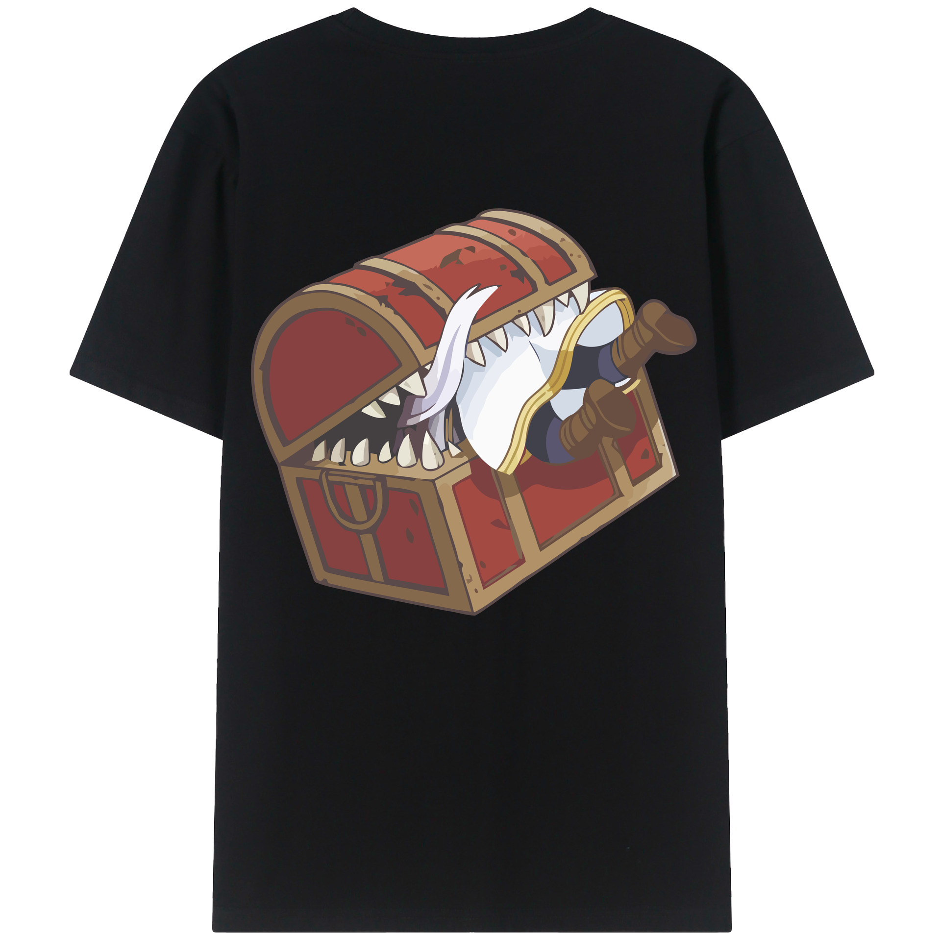 （画像用） 葬送のフリーレン Frieren 綿100％半袖Tシャツ（背面プリント）