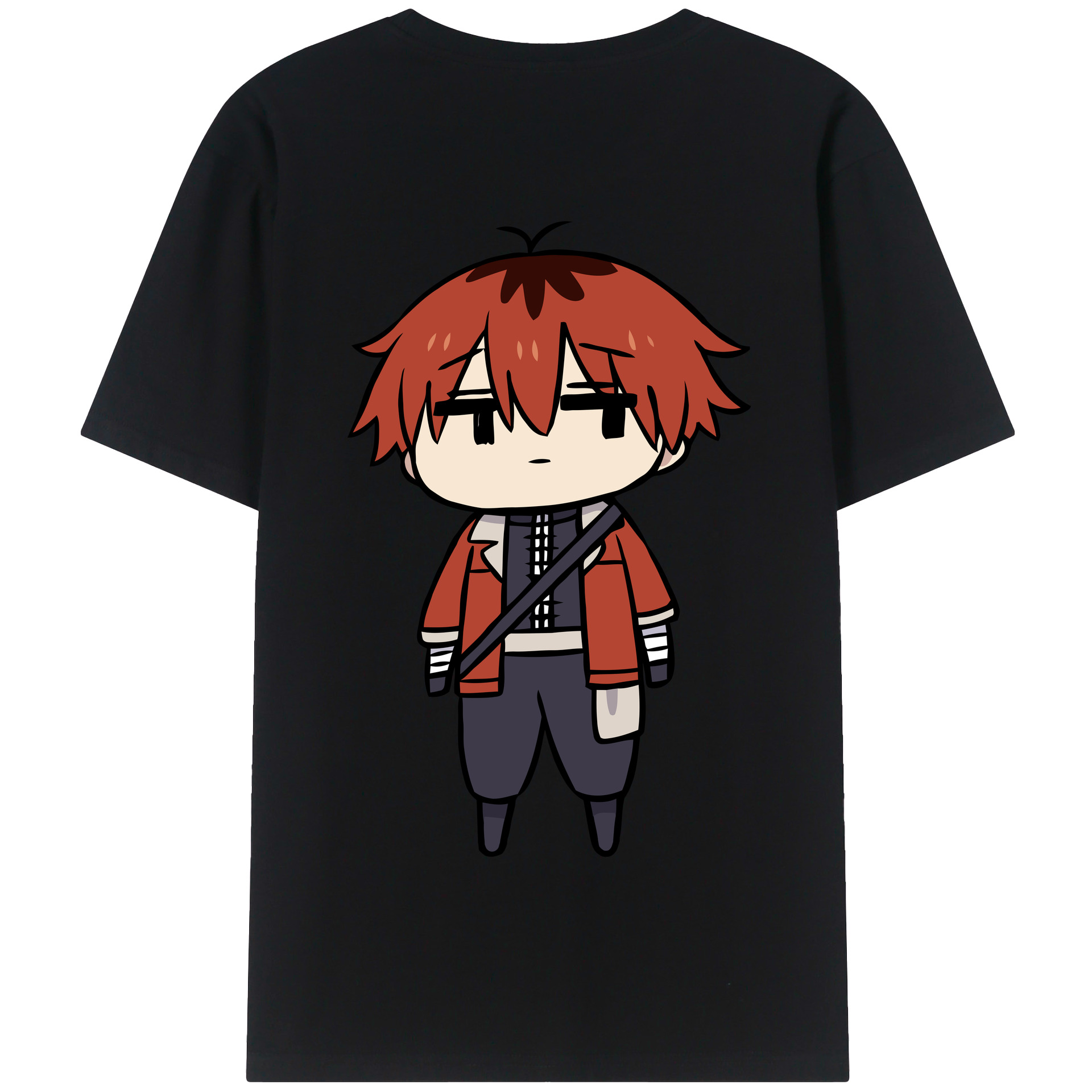 （画像用） 葬送のフリーレン Frieren 綿100％半袖Tシャツ（背面プリント）