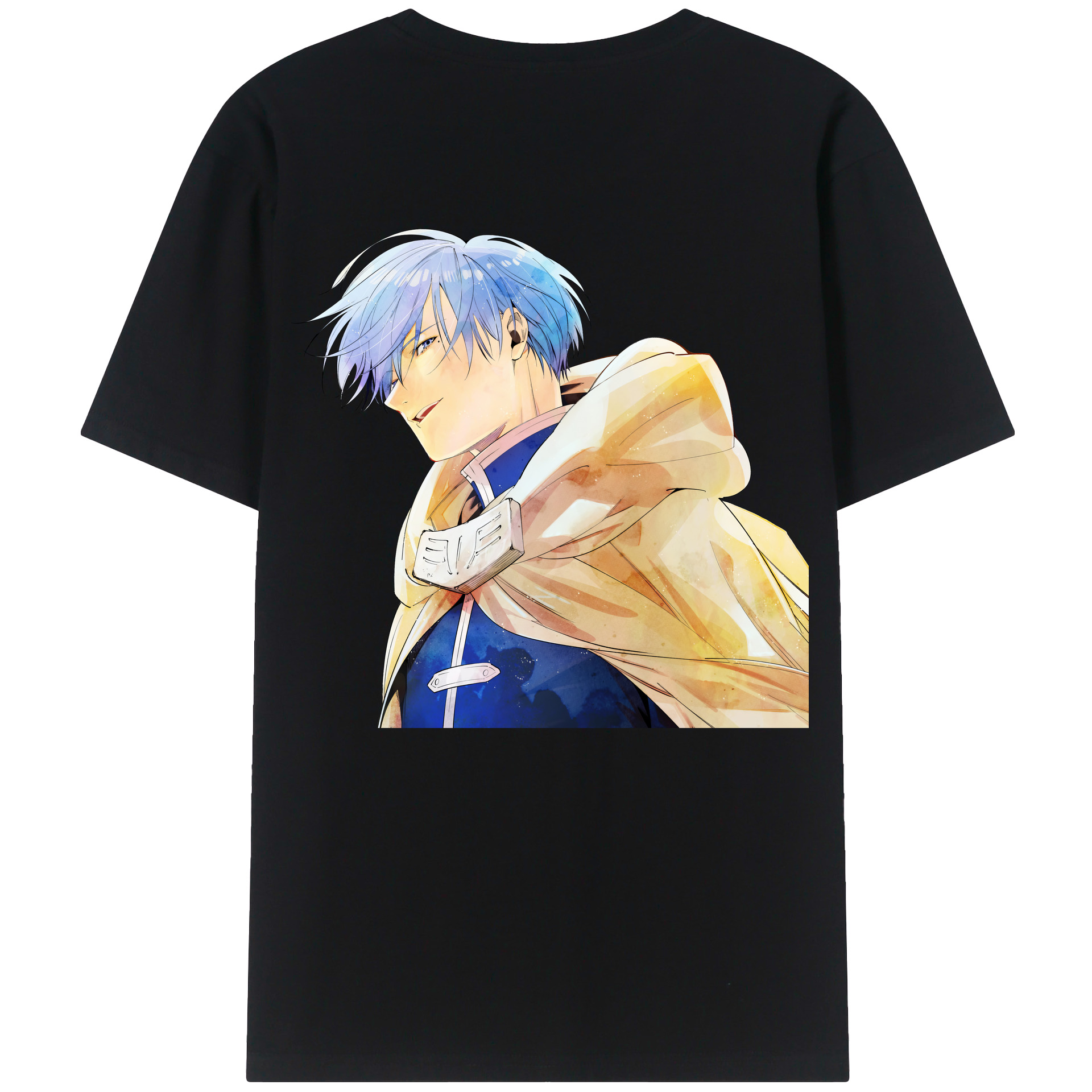 （画像用） 葬送のフリーレン Frieren 綿100％半袖Tシャツ（背面プリント）