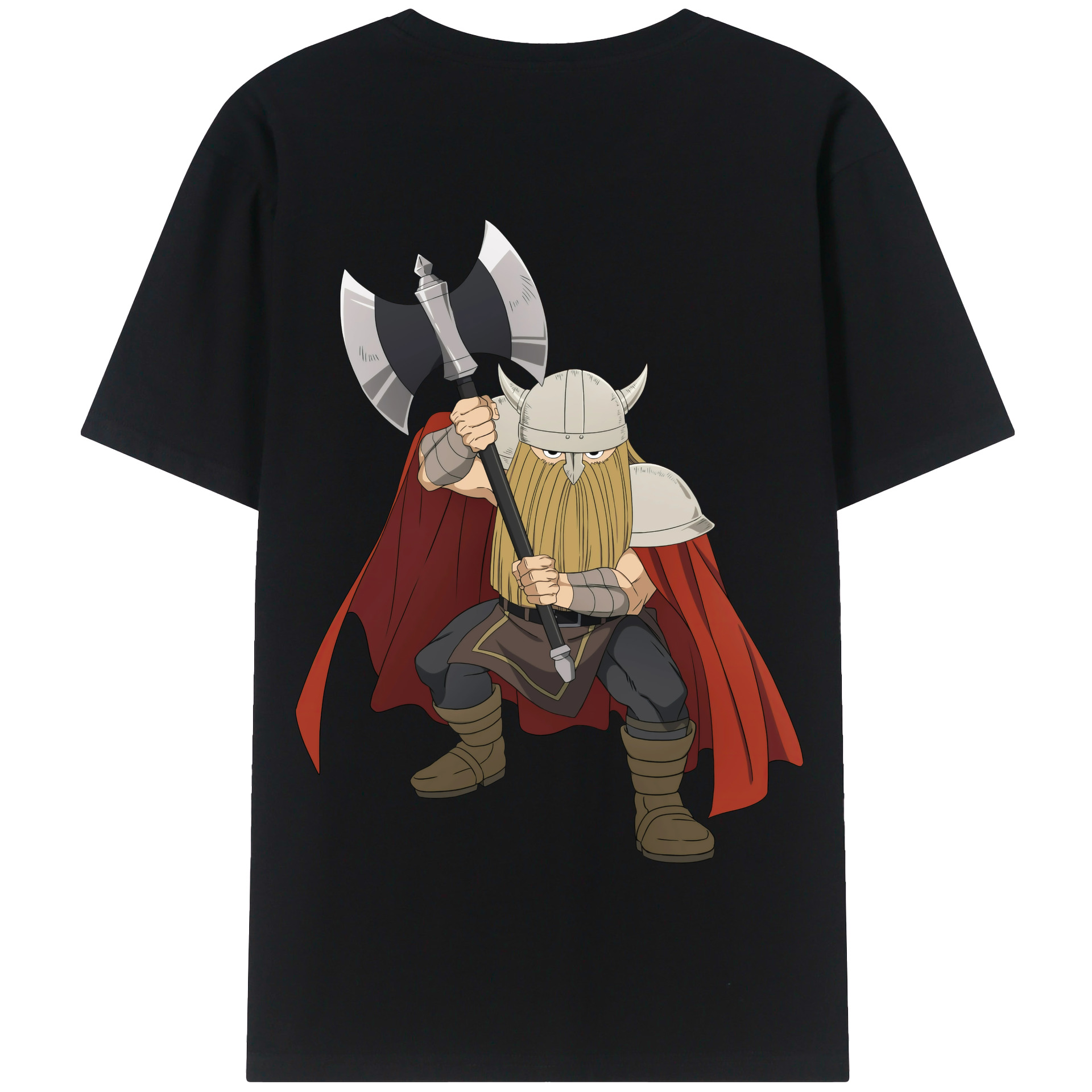 （画像用） 葬送のフリーレン Frieren 綿100％半袖Tシャツ（背面プリント）