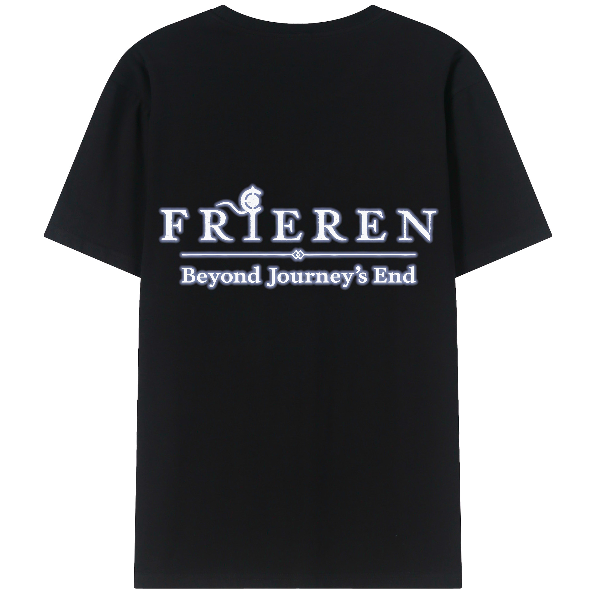 （画像用） 葬送のフリーレン Frieren 綿100％半袖Tシャツ（背面プリント）