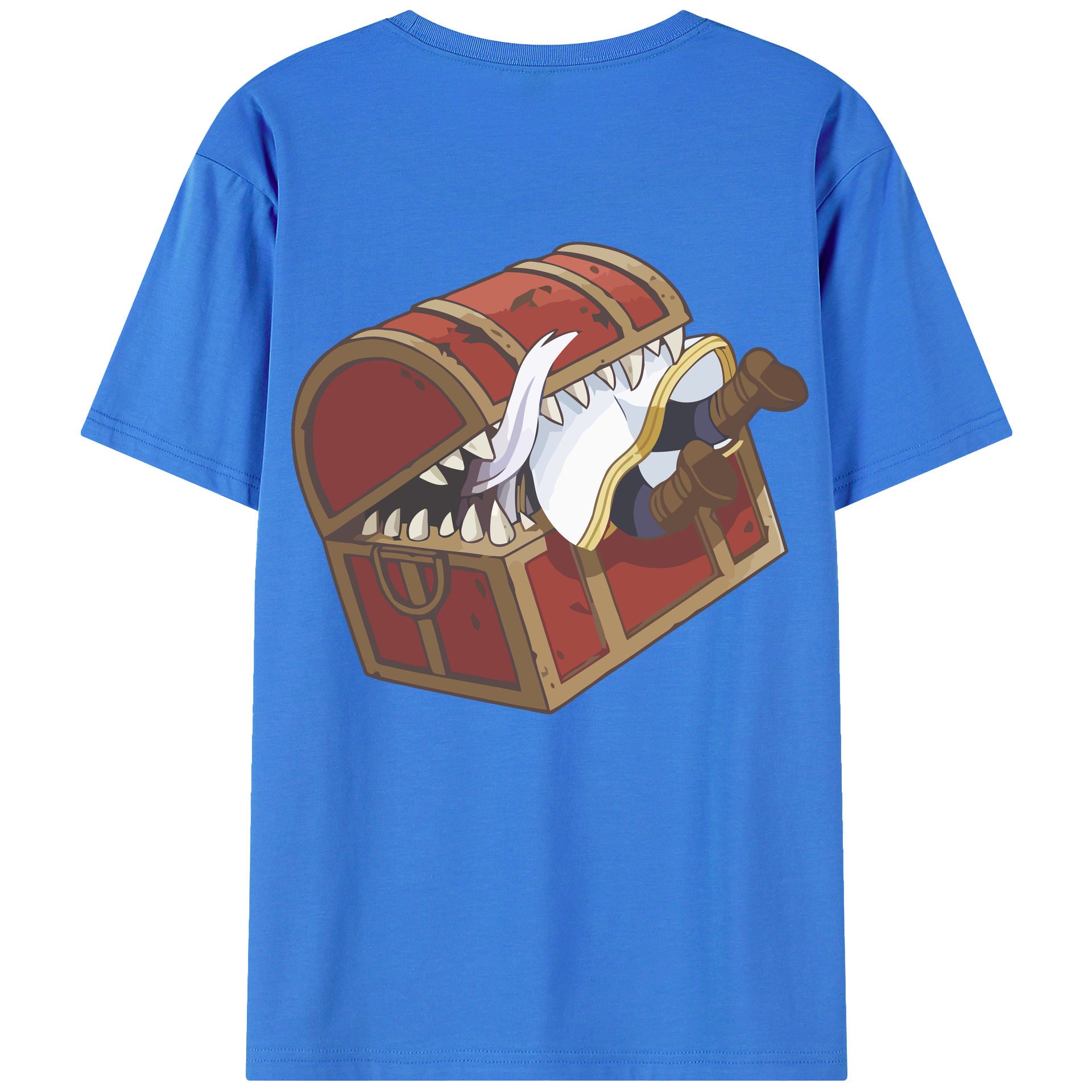 （画像用） 葬送のフリーレン Frieren 綿100％半袖Tシャツ（背面プリント）
