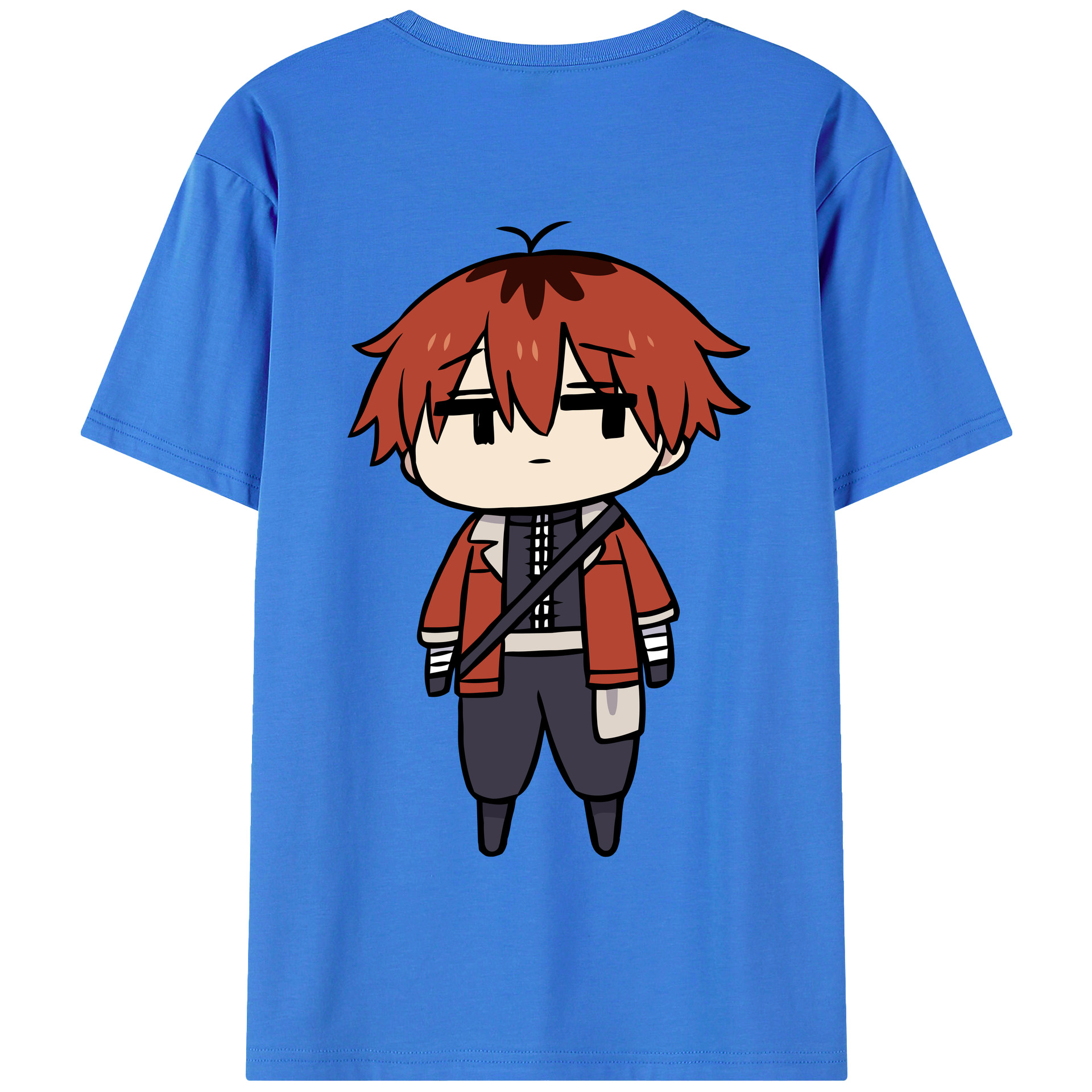 （画像用） 葬送のフリーレン Frieren 綿100％半袖Tシャツ（背面プリント）