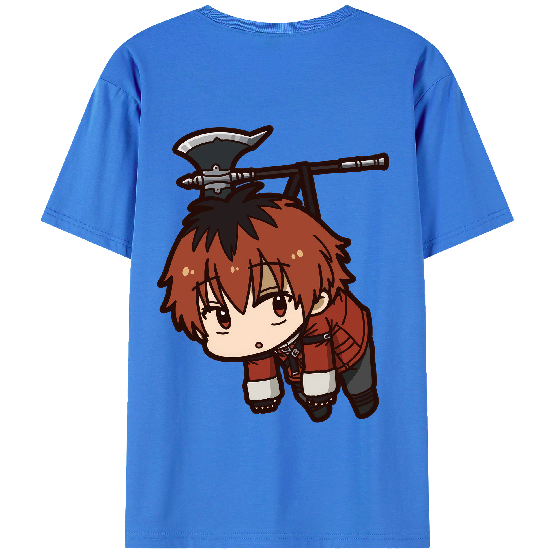 （画像用） 葬送のフリーレン Frieren 綿100％半袖Tシャツ（背面プリント）