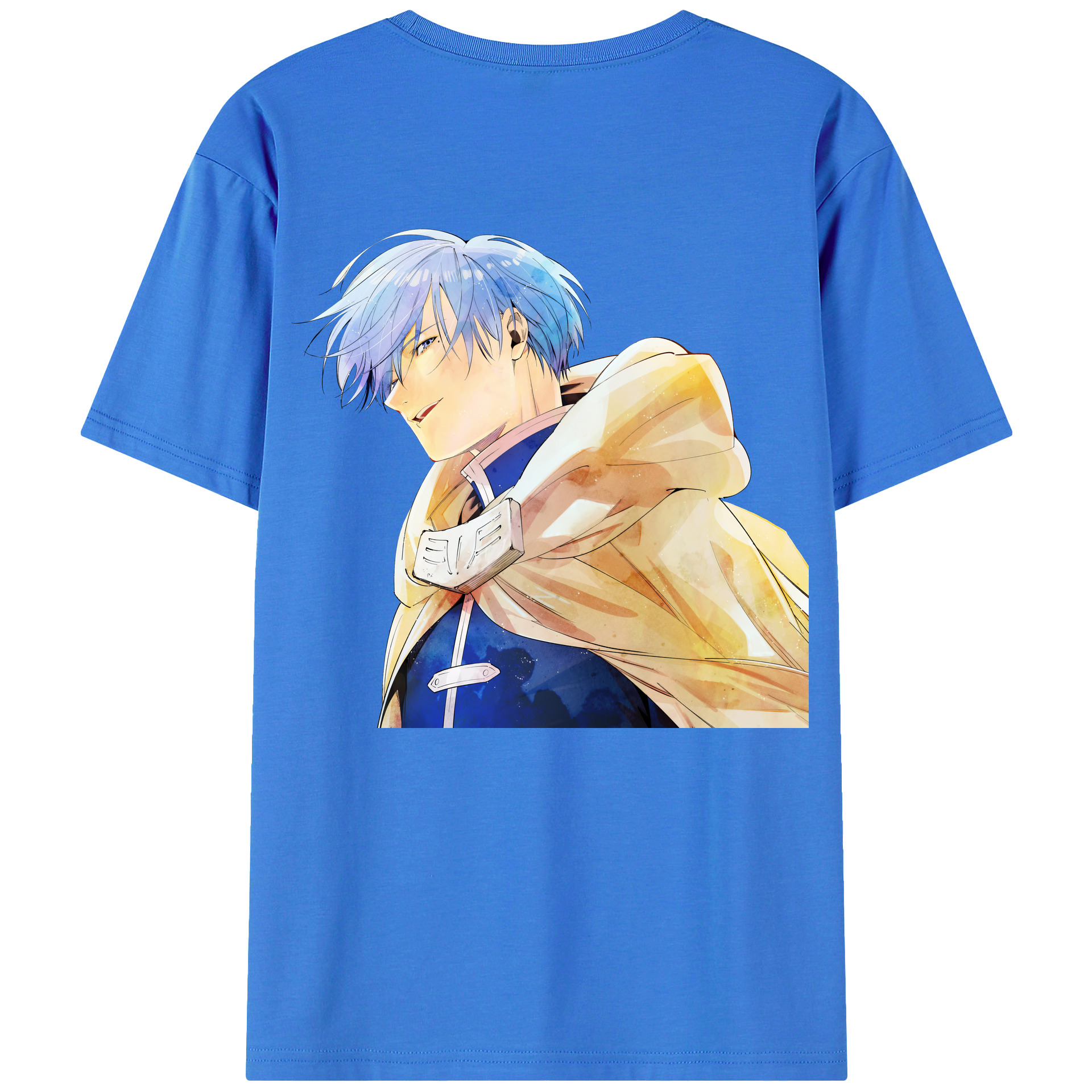 （画像用） 葬送のフリーレン Frieren 綿100％半袖Tシャツ（背面プリント）