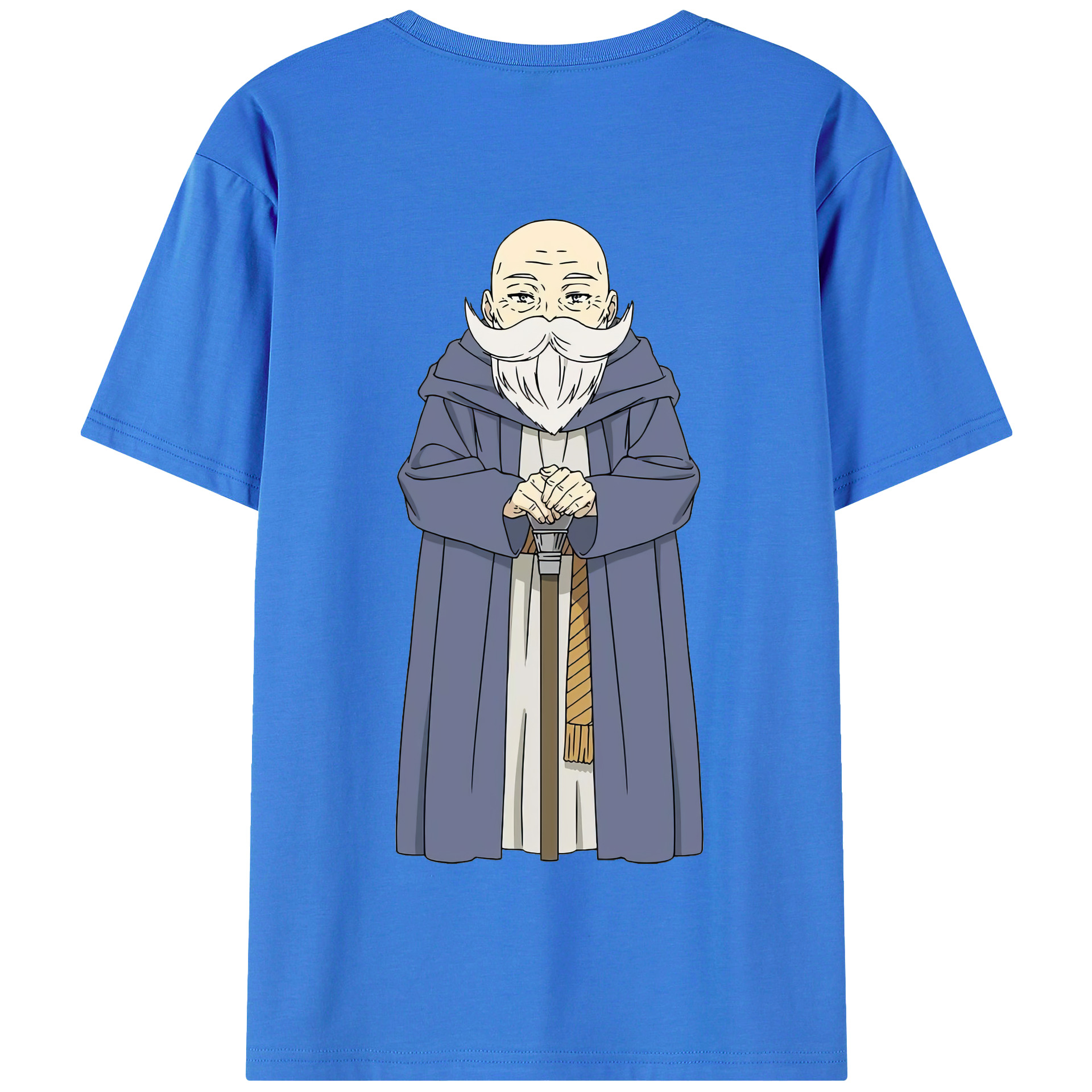 （画像用） 葬送のフリーレン Frieren 綿100％半袖Tシャツ（背面プリント）