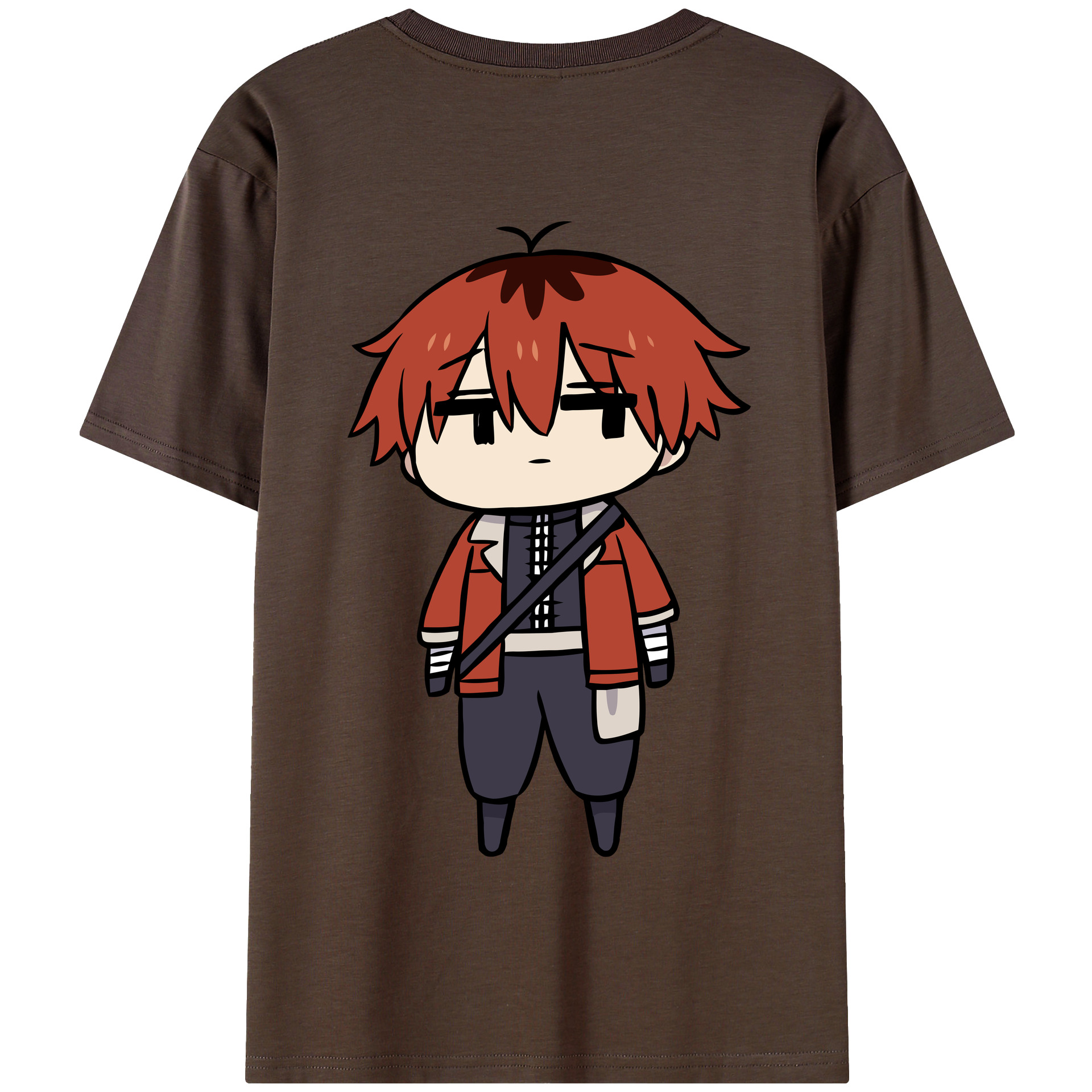 （画像用） 葬送のフリーレン Frieren 綿100％半袖Tシャツ（背面プリント）