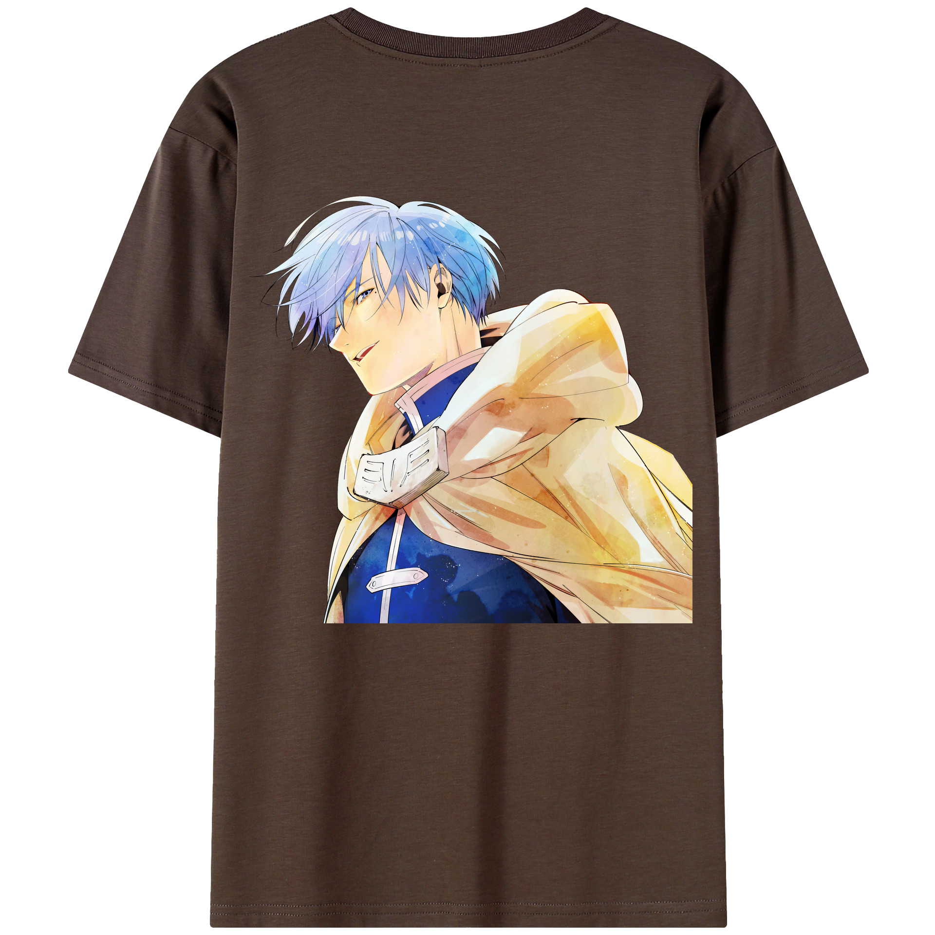 （画像用） 葬送のフリーレン Frieren 綿100％半袖Tシャツ（背面プリント）