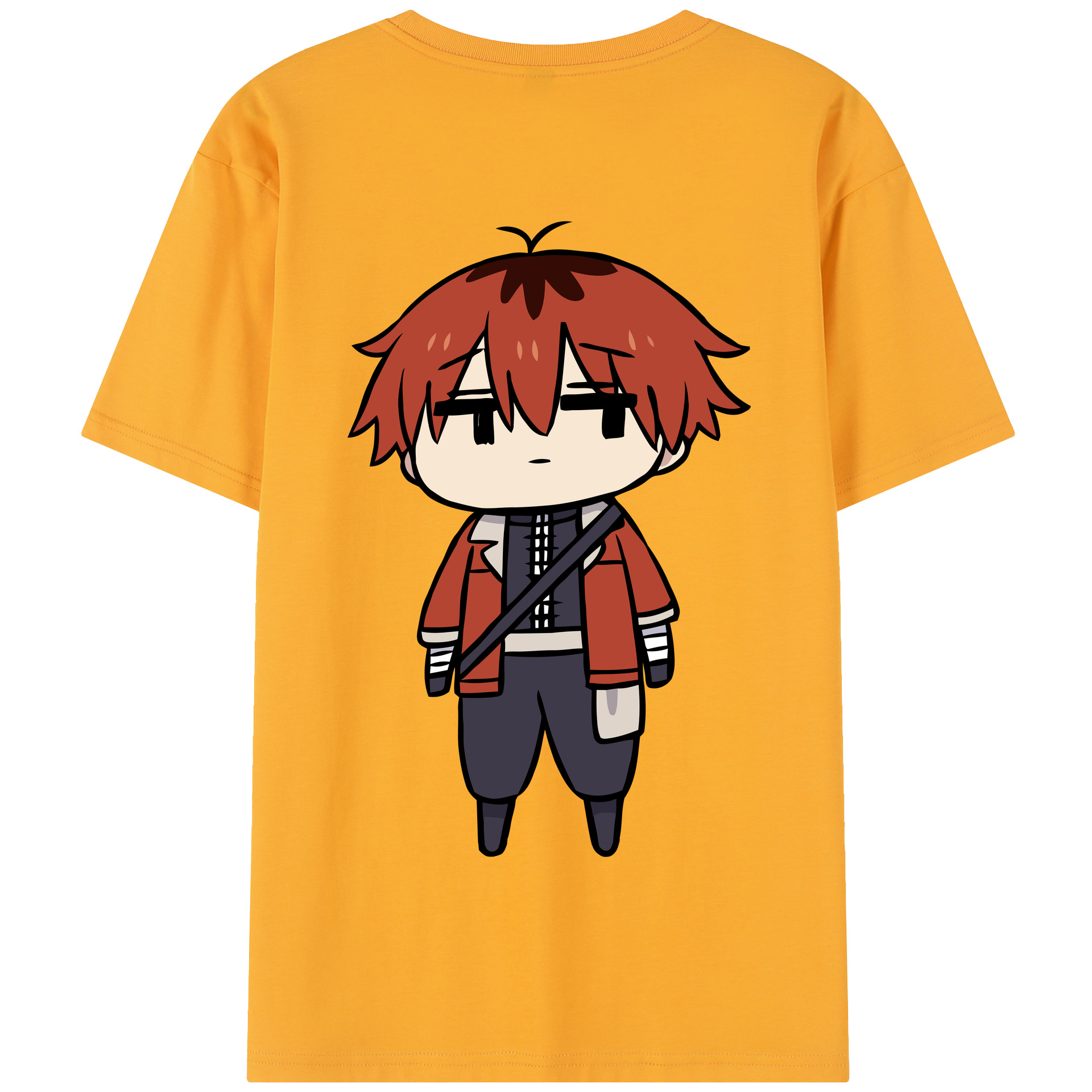 （画像用） 葬送のフリーレン Frieren 綿100％半袖Tシャツ（背面プリント）