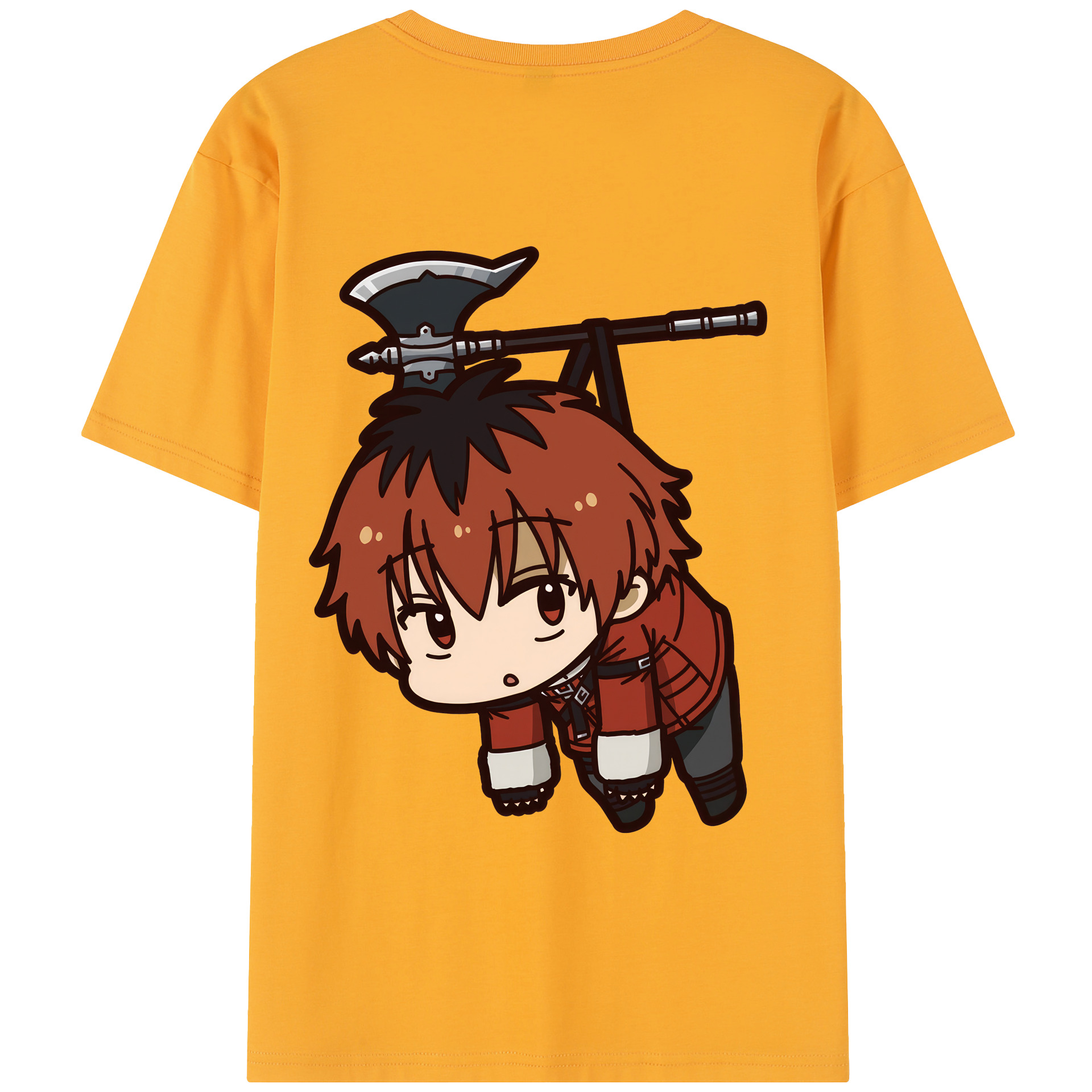（画像用） 葬送のフリーレン Frieren 綿100％半袖Tシャツ（背面プリント）