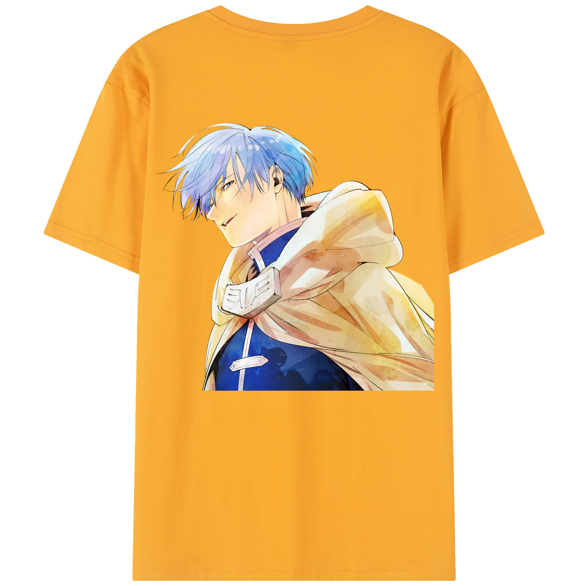 （画像用） 葬送のフリーレン Frieren 綿100％半袖Tシャツ（背面プリント）