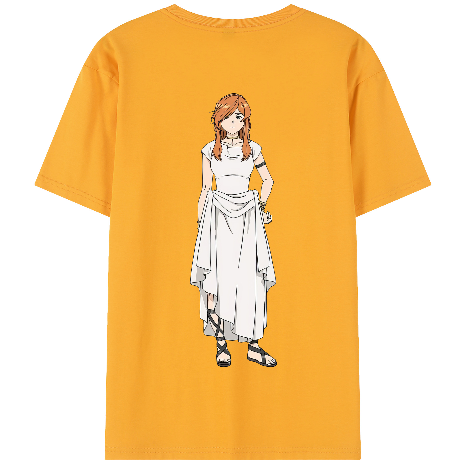 （画像用） 葬送のフリーレン Frieren 綿100％半袖Tシャツ（背面プリント）