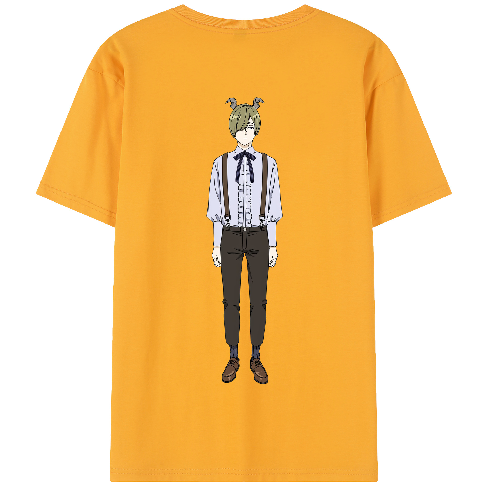 （画像用） 葬送のフリーレン Frieren 綿100％半袖Tシャツ（背面プリント）