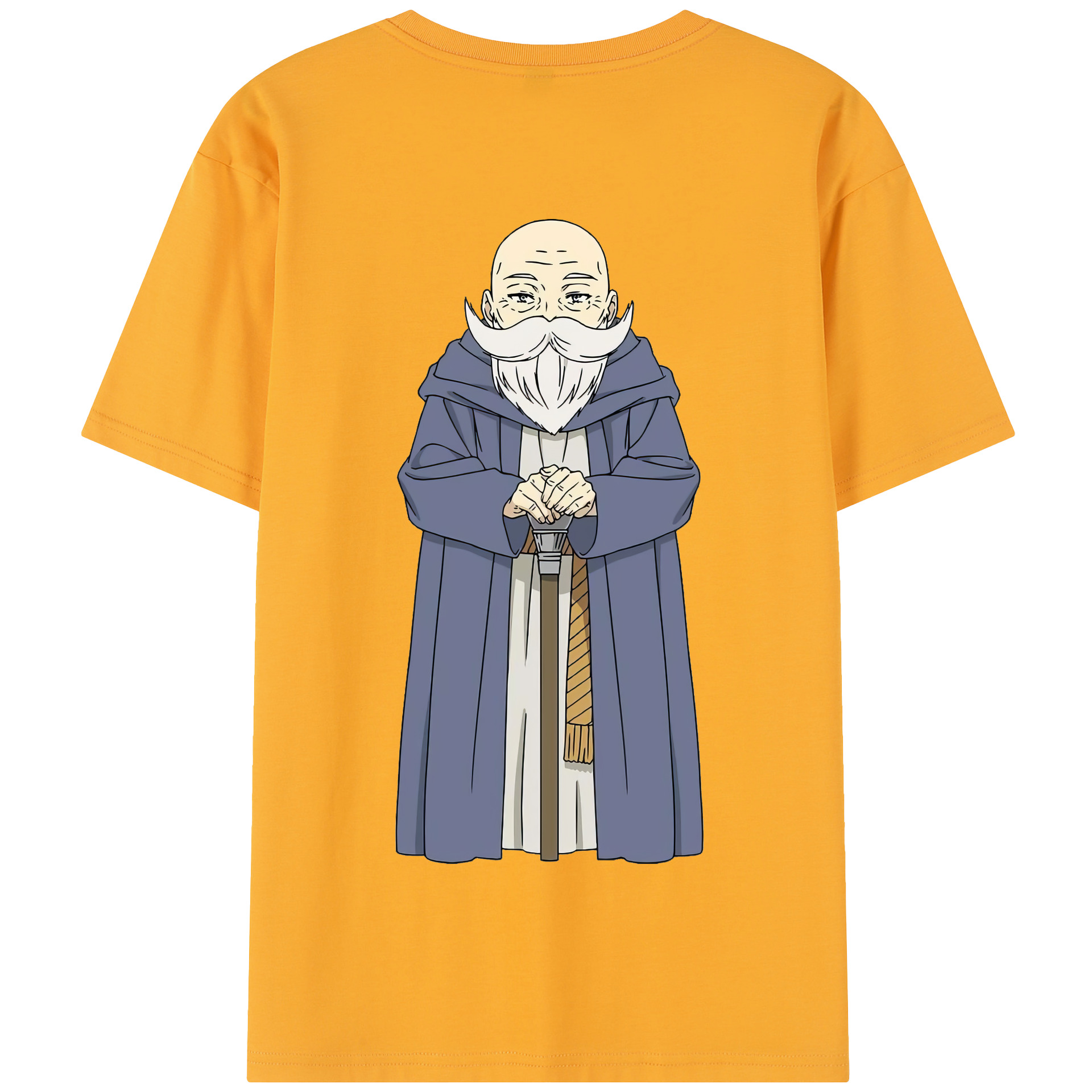 （画像用） 葬送のフリーレン Frieren 綿100％半袖Tシャツ（背面プリント）
