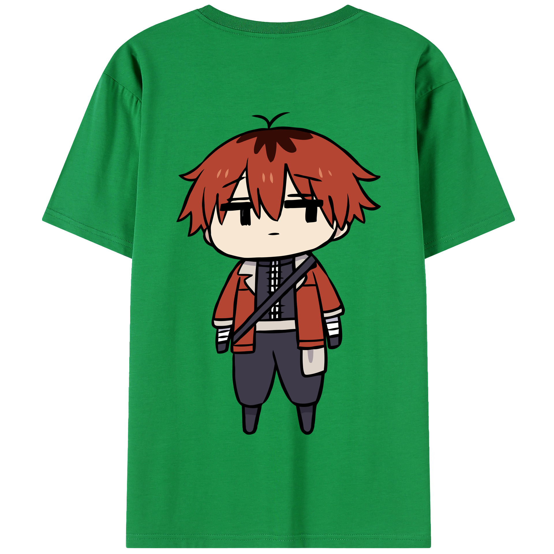 （画像用） 葬送のフリーレン Frieren 綿100％半袖Tシャツ（背面プリント）