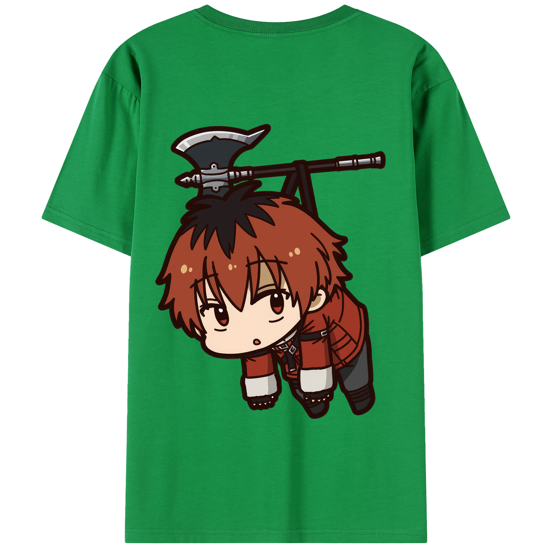 （画像用） 葬送のフリーレン Frieren 綿100％半袖Tシャツ（背面プリント）