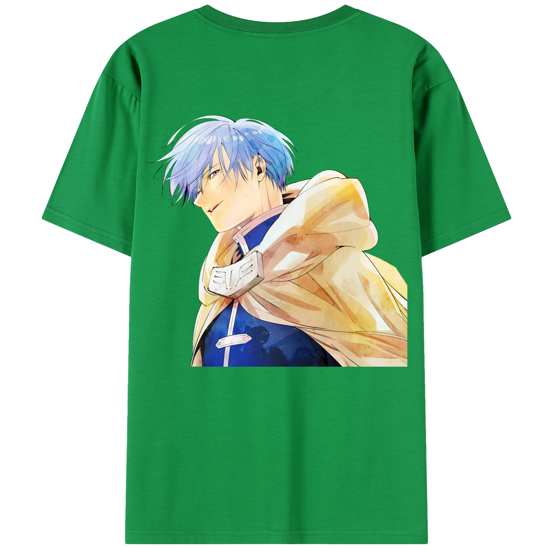 （画像用） 葬送のフリーレン Frieren 綿100％半袖Tシャツ（背面プリント）