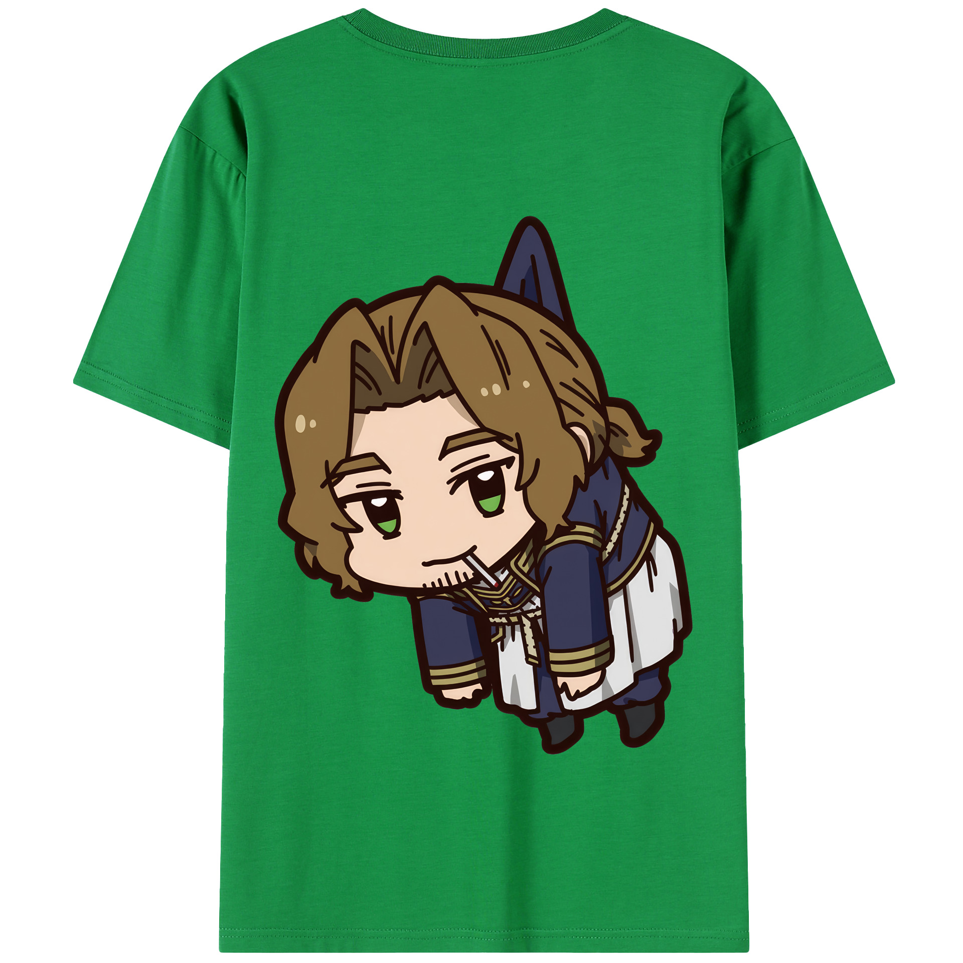 （画像用） 葬送のフリーレン Frieren 綿100％半袖Tシャツ（背面プリント）