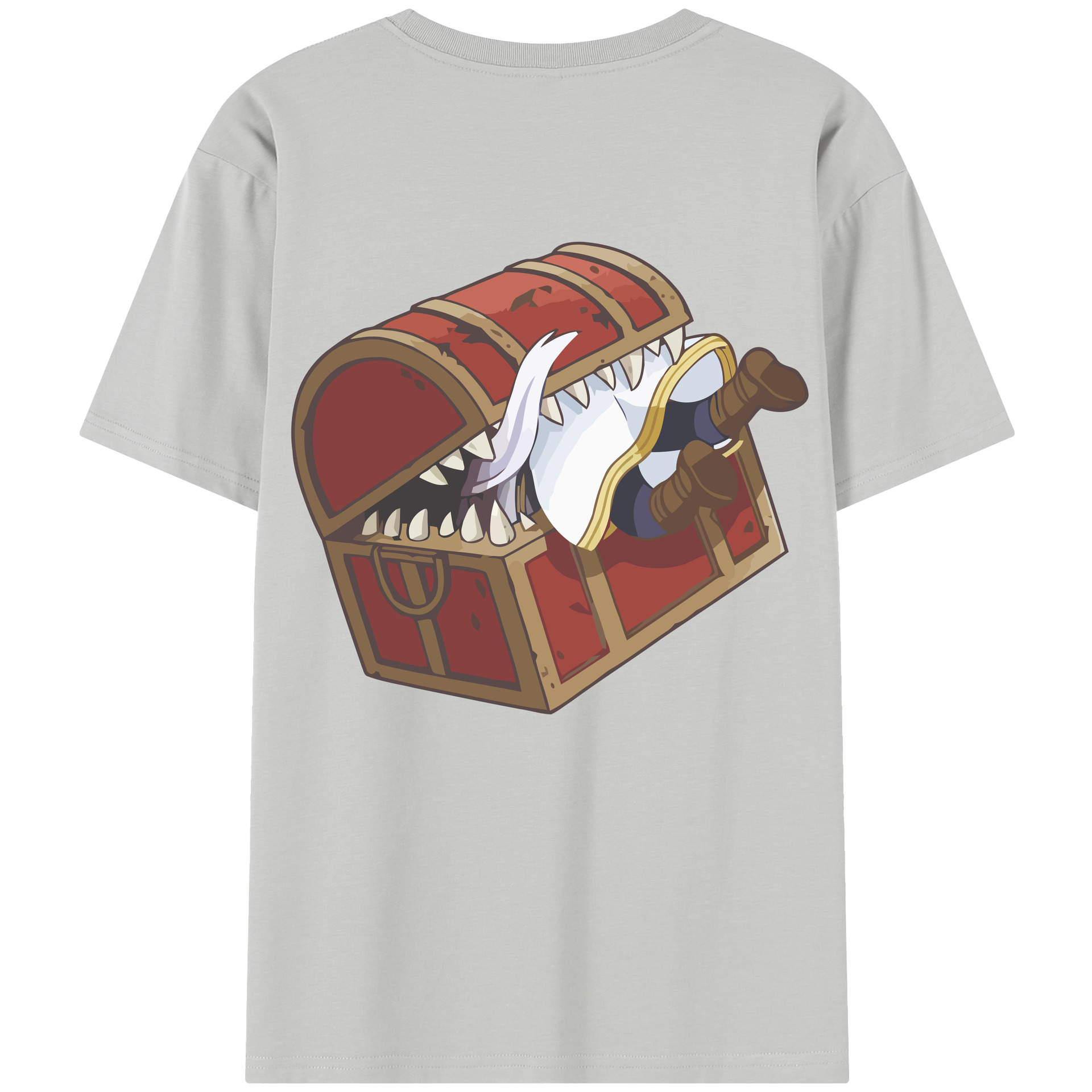 （画像用） 葬送のフリーレン Frieren 綿100％半袖Tシャツ（背面プリント）