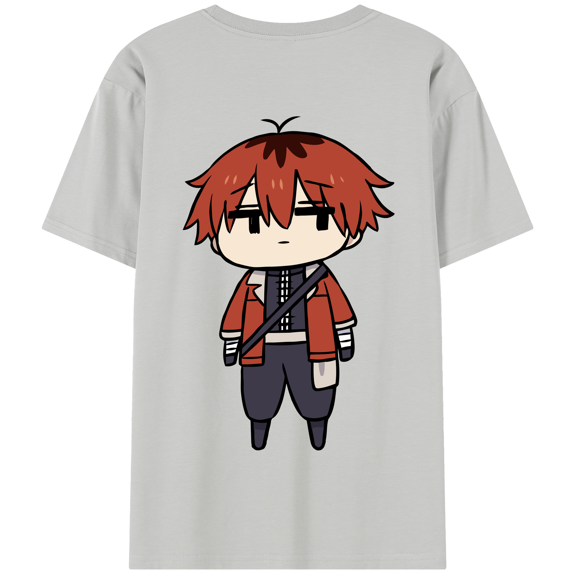 （画像用） 葬送のフリーレン Frieren 綿100％半袖Tシャツ（背面プリント）