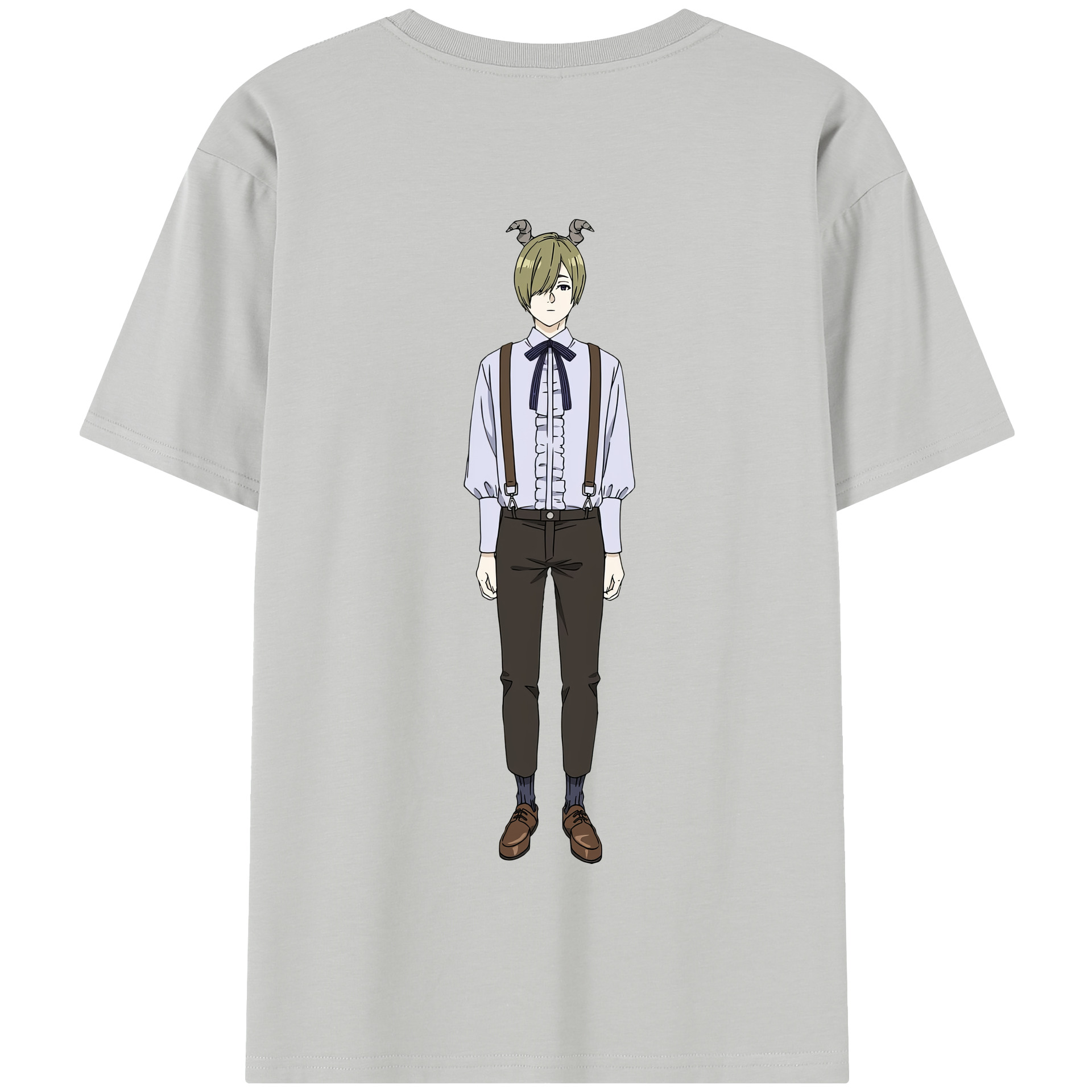 （画像用） 葬送のフリーレン Frieren 綿100％半袖Tシャツ（背面プリント）