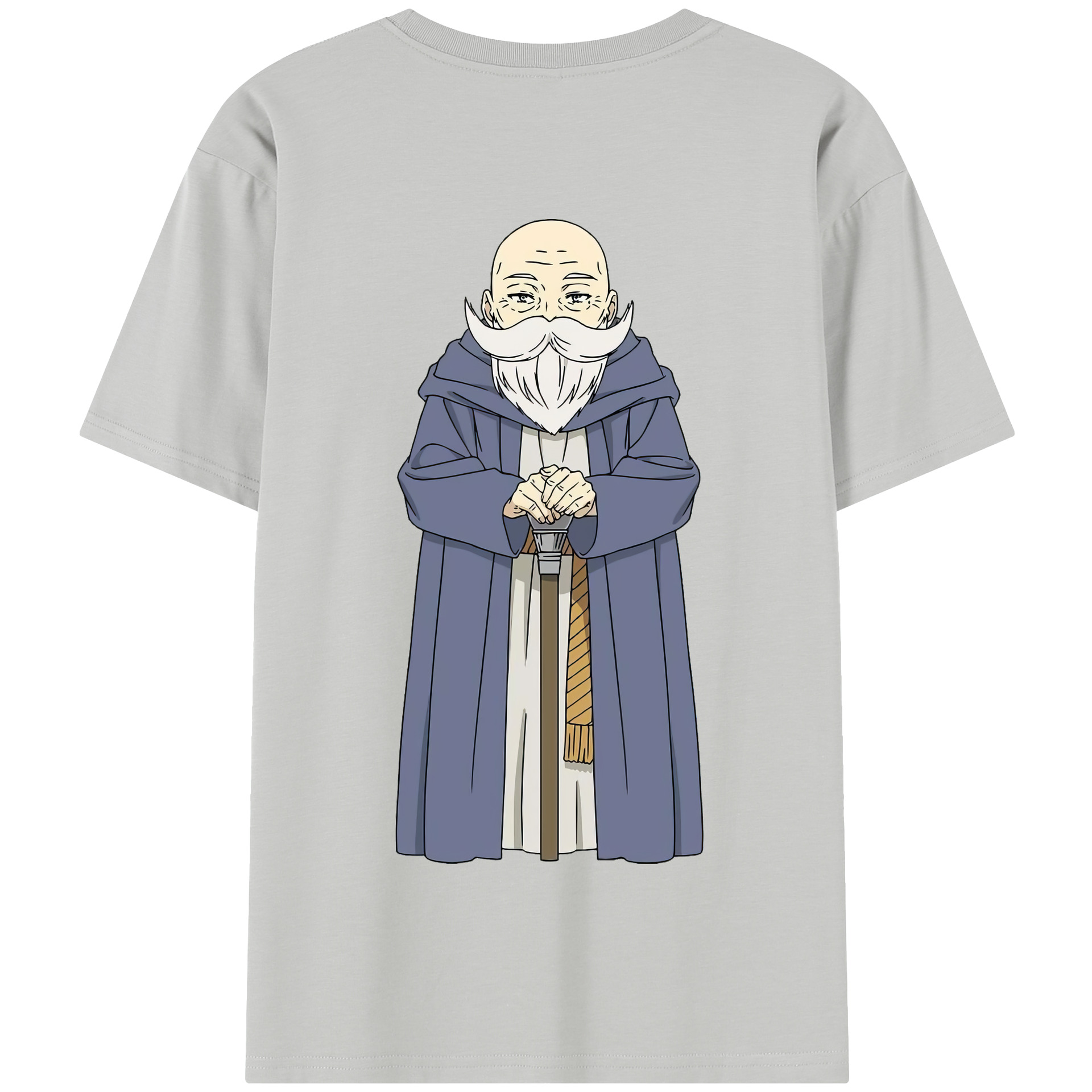 （画像用） 葬送のフリーレン Frieren 綿100％半袖Tシャツ（背面プリント）