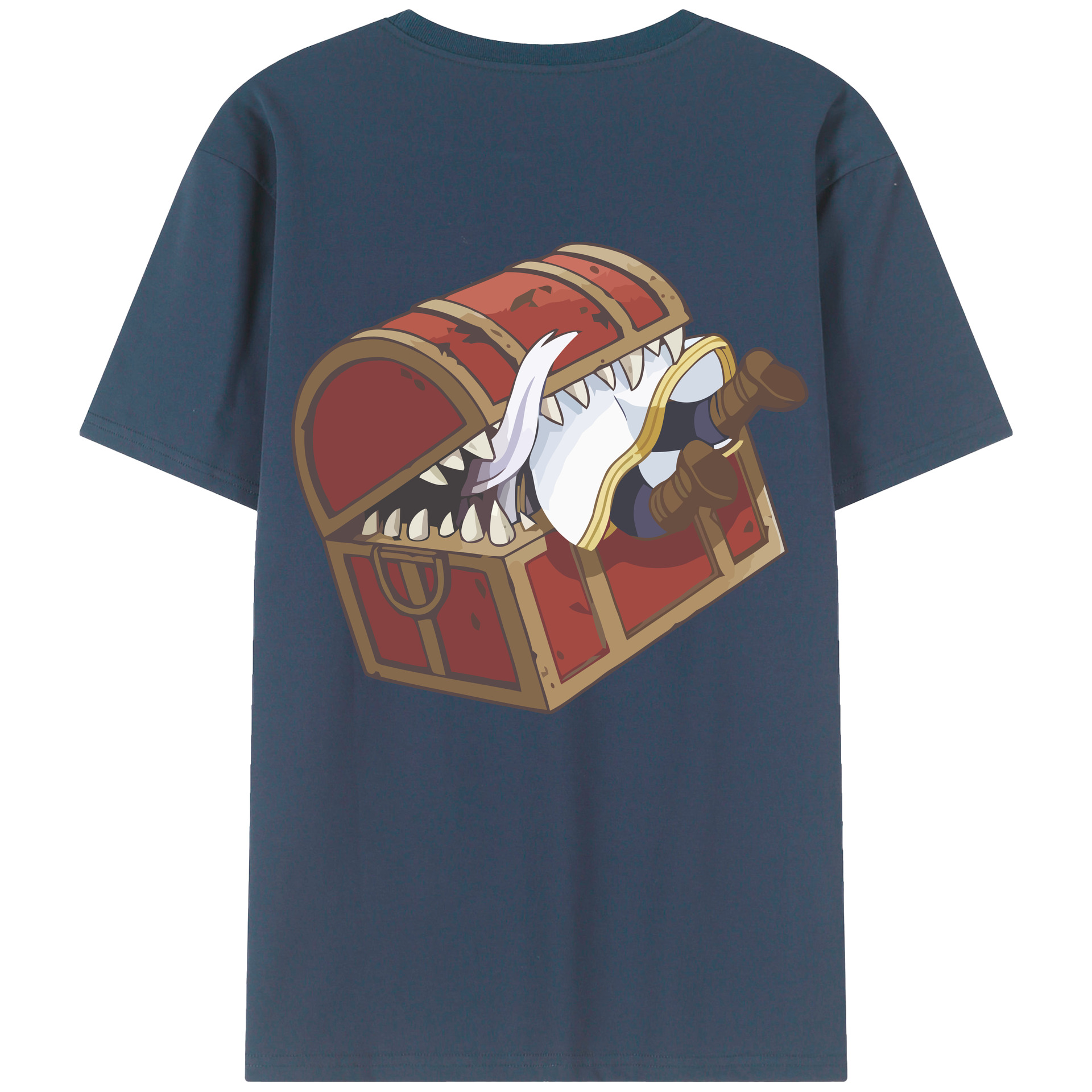 （画像用） 葬送のフリーレン Frieren 綿100％半袖Tシャツ（背面プリント）
