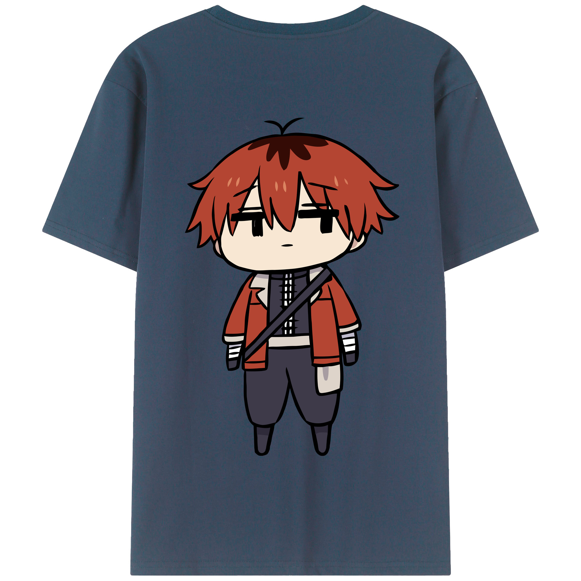 （画像用） 葬送のフリーレン Frieren 綿100％半袖Tシャツ（背面プリント）