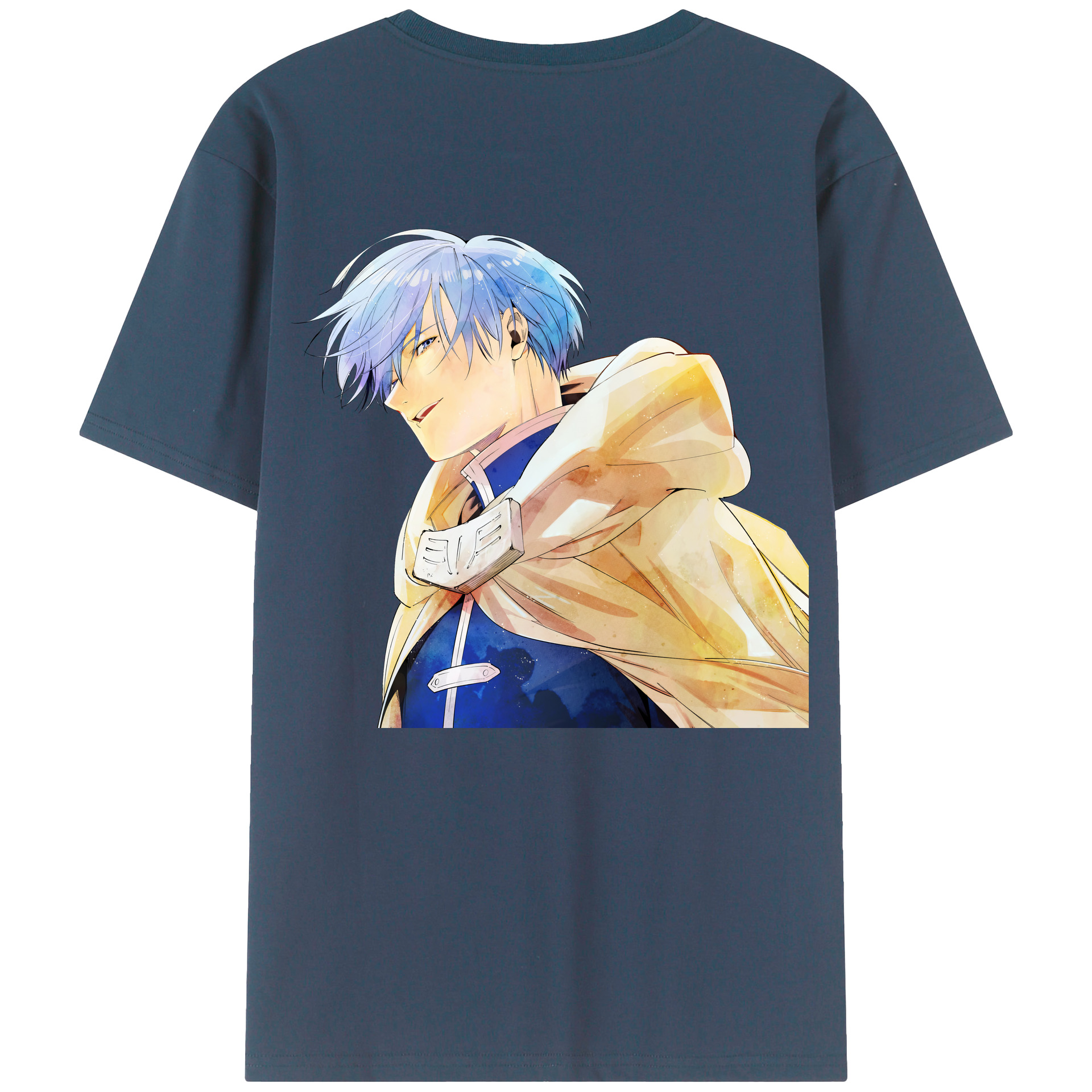 （画像用） 葬送のフリーレン Frieren 綿100％半袖Tシャツ（背面プリント）