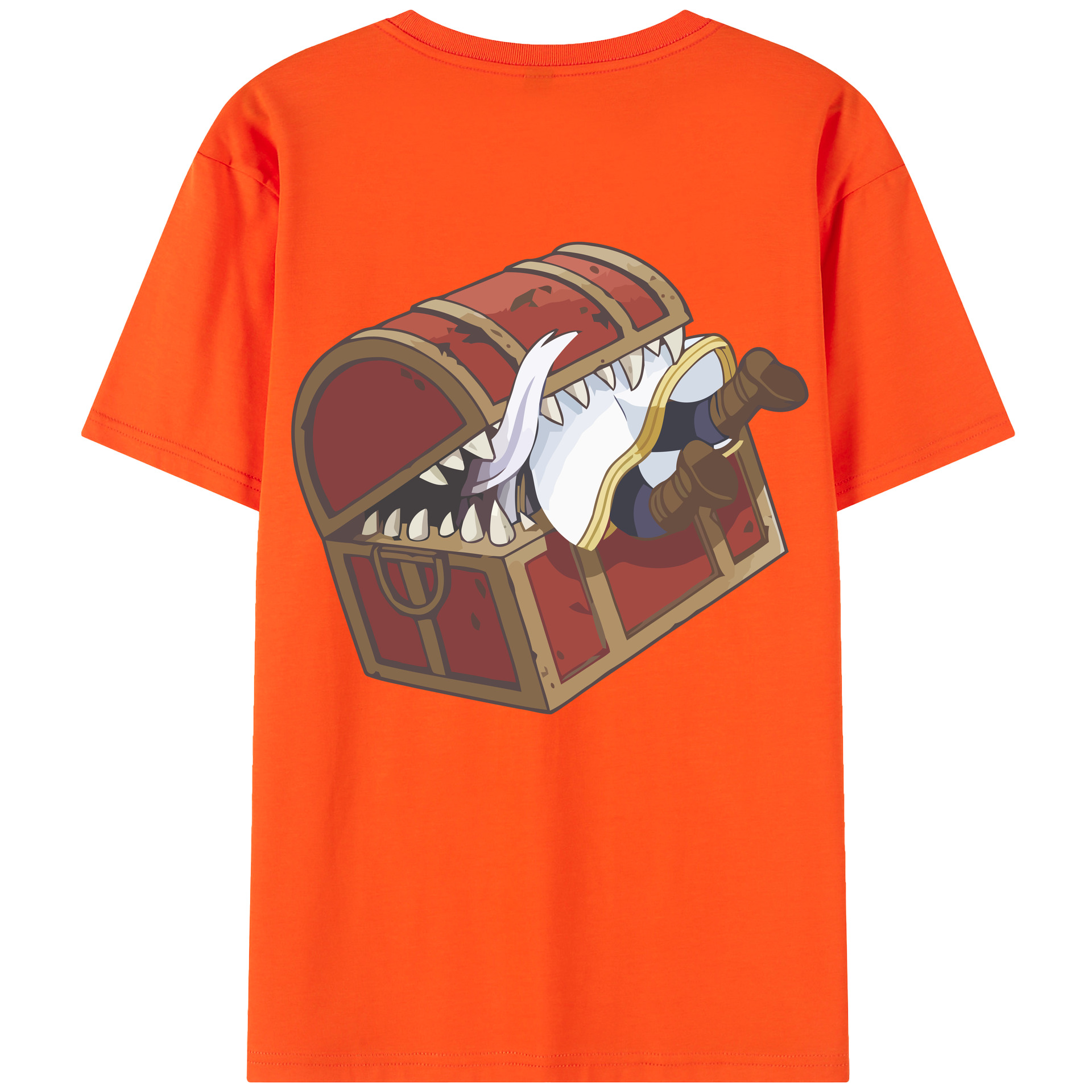 （画像用） 葬送のフリーレン Frieren 綿100％半袖Tシャツ（背面プリント）