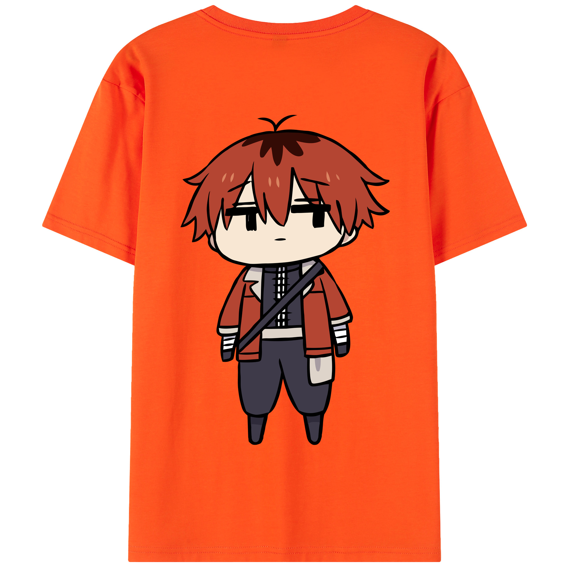 （画像用） 葬送のフリーレン Frieren 綿100％半袖Tシャツ（背面プリント）