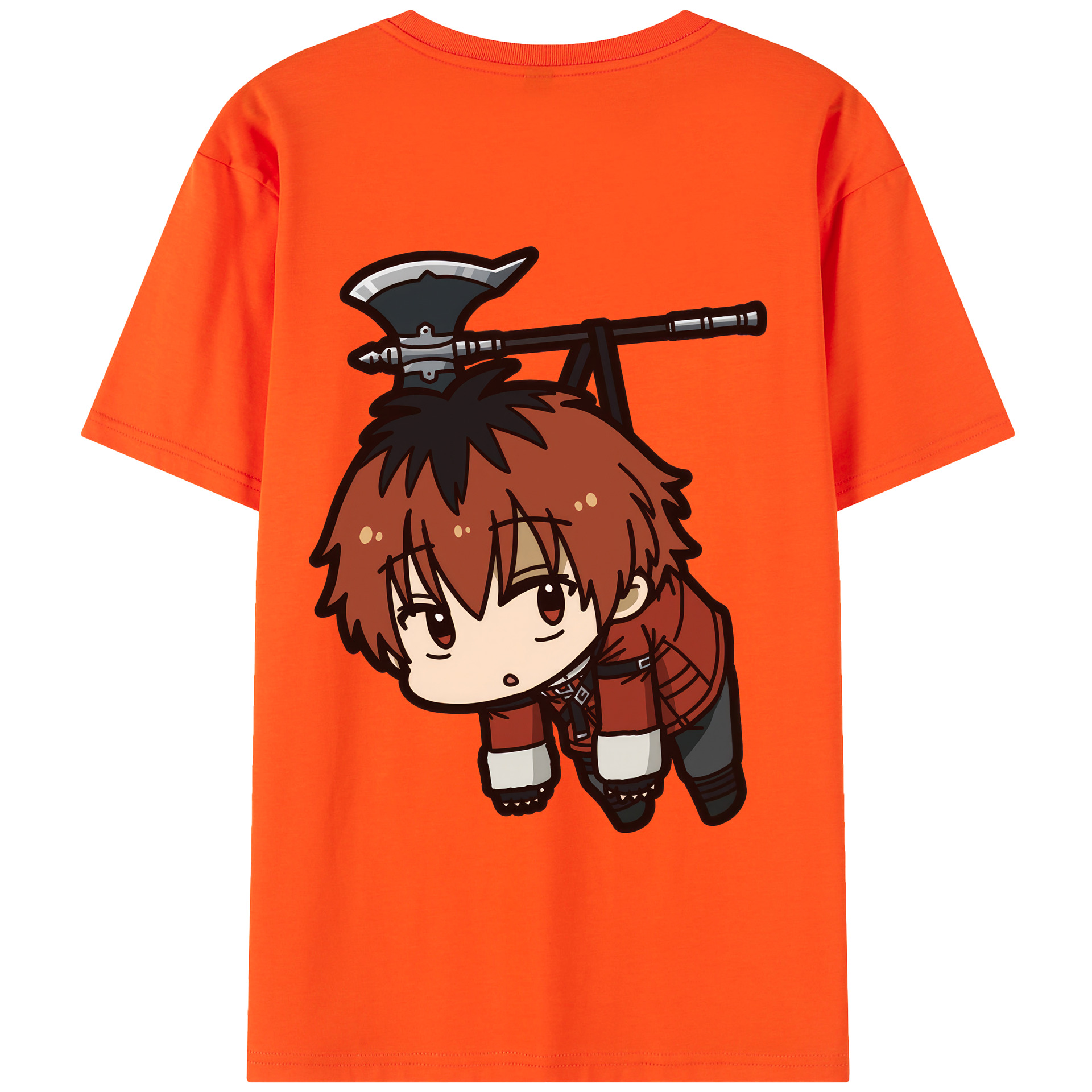 （画像用） 葬送のフリーレン Frieren 綿100％半袖Tシャツ（背面プリント）