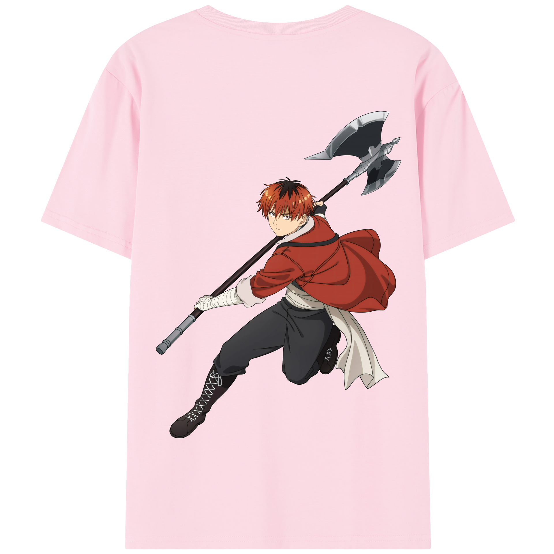 （画像用） 葬送のフリーレン Frieren 綿100％半袖Tシャツ（背面プリント）