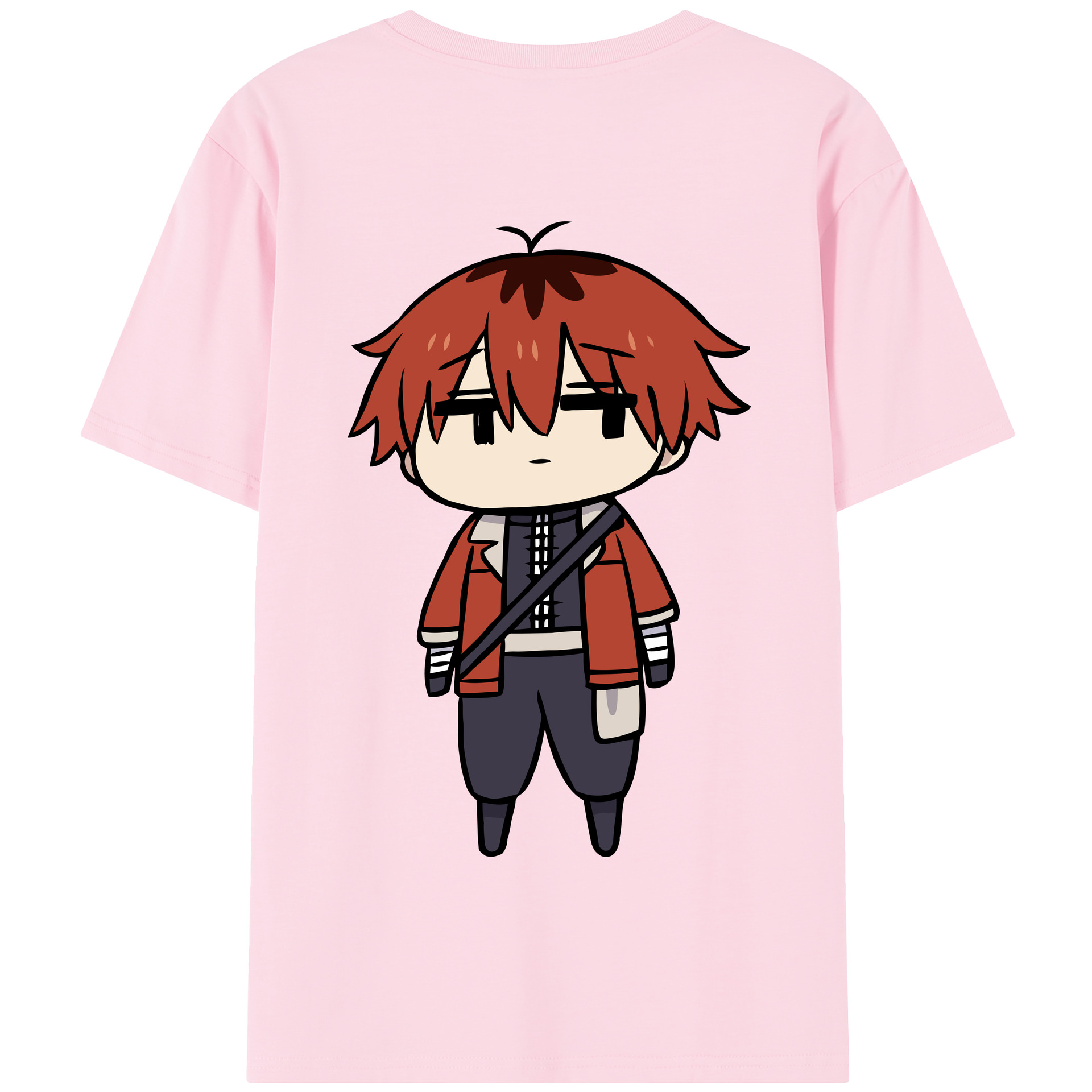 （画像用） 葬送のフリーレン Frieren 綿100％半袖Tシャツ（背面プリント）