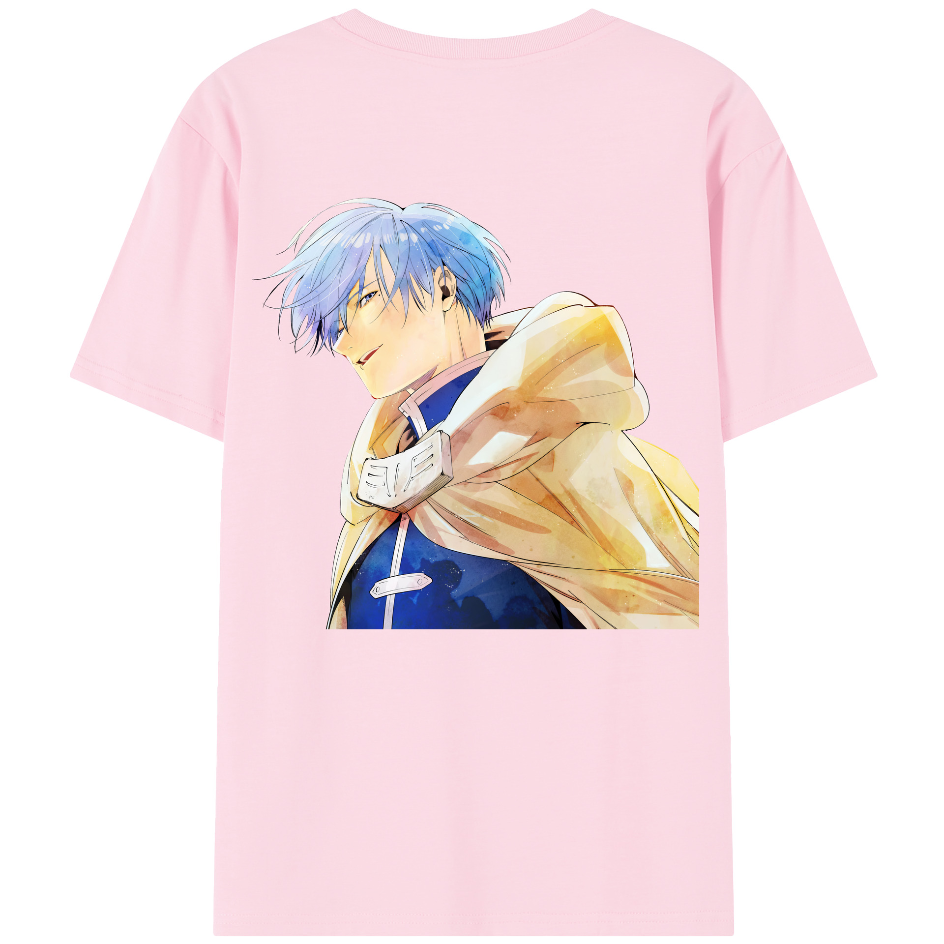 （画像用） 葬送のフリーレン Frieren 綿100％半袖Tシャツ（背面プリント）
