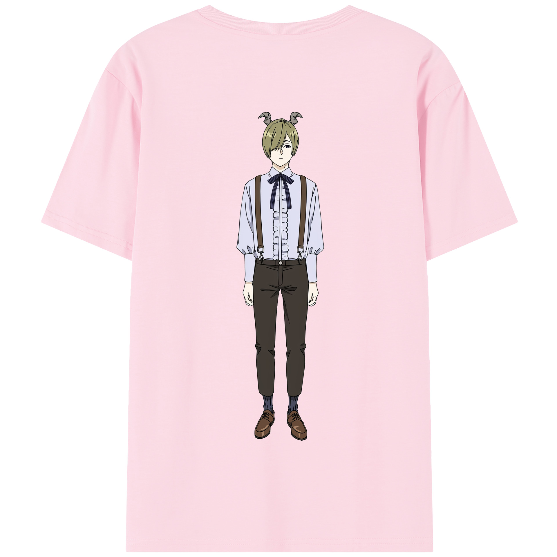 （画像用） 葬送のフリーレン Frieren 綿100％半袖Tシャツ（背面プリント）