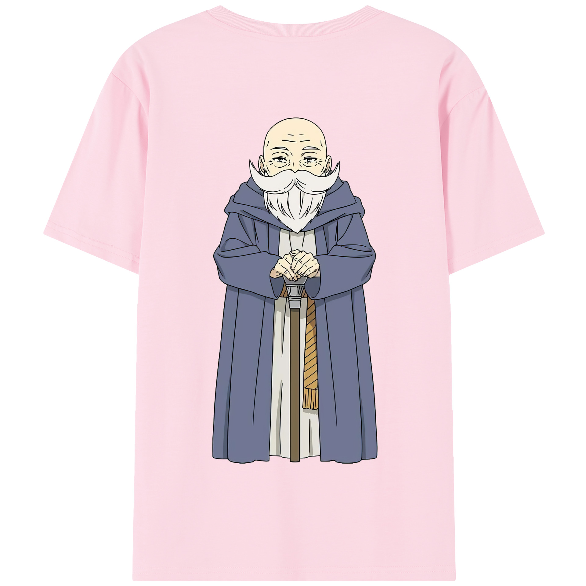 （画像用） 葬送のフリーレン Frieren 綿100％半袖Tシャツ（背面プリント）