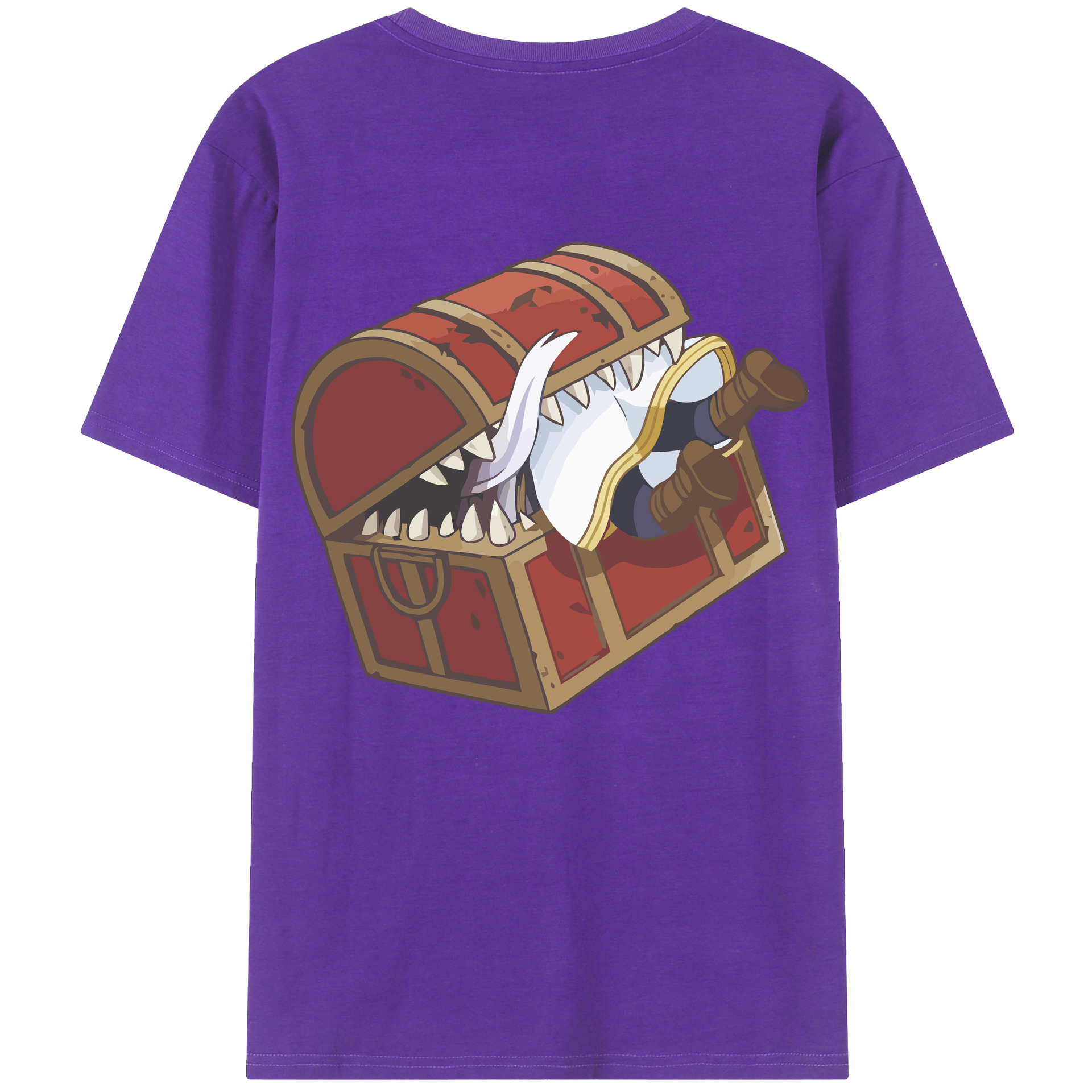 （画像用） 葬送のフリーレン Frieren 綿100％半袖Tシャツ（背面プリント）