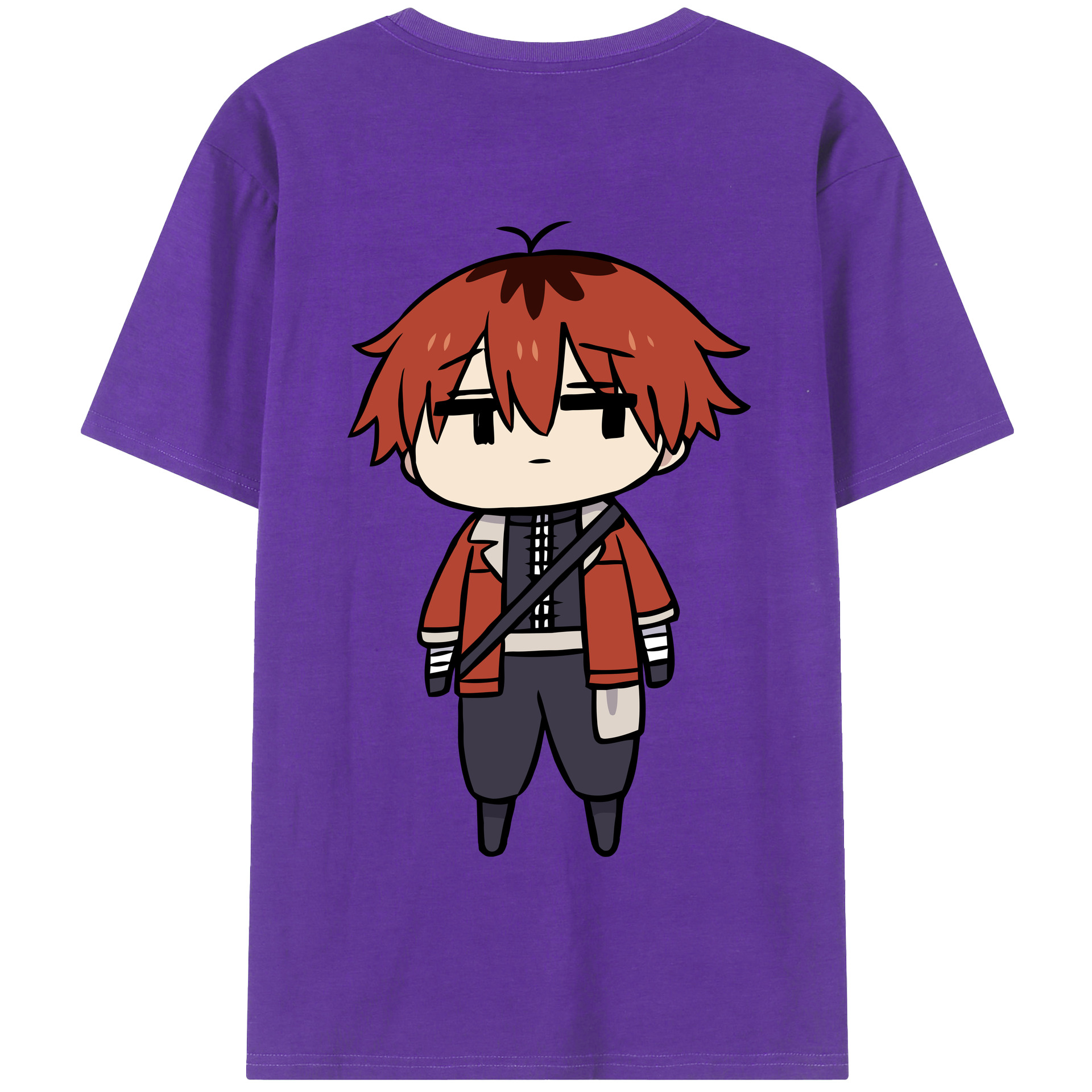 （画像用） 葬送のフリーレン Frieren 綿100％半袖Tシャツ（背面プリント）
