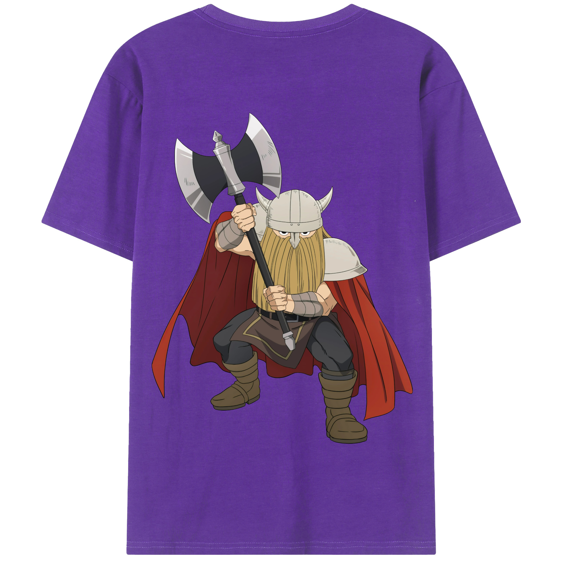 （画像用） 葬送のフリーレン Frieren 綿100％半袖Tシャツ（背面プリント）