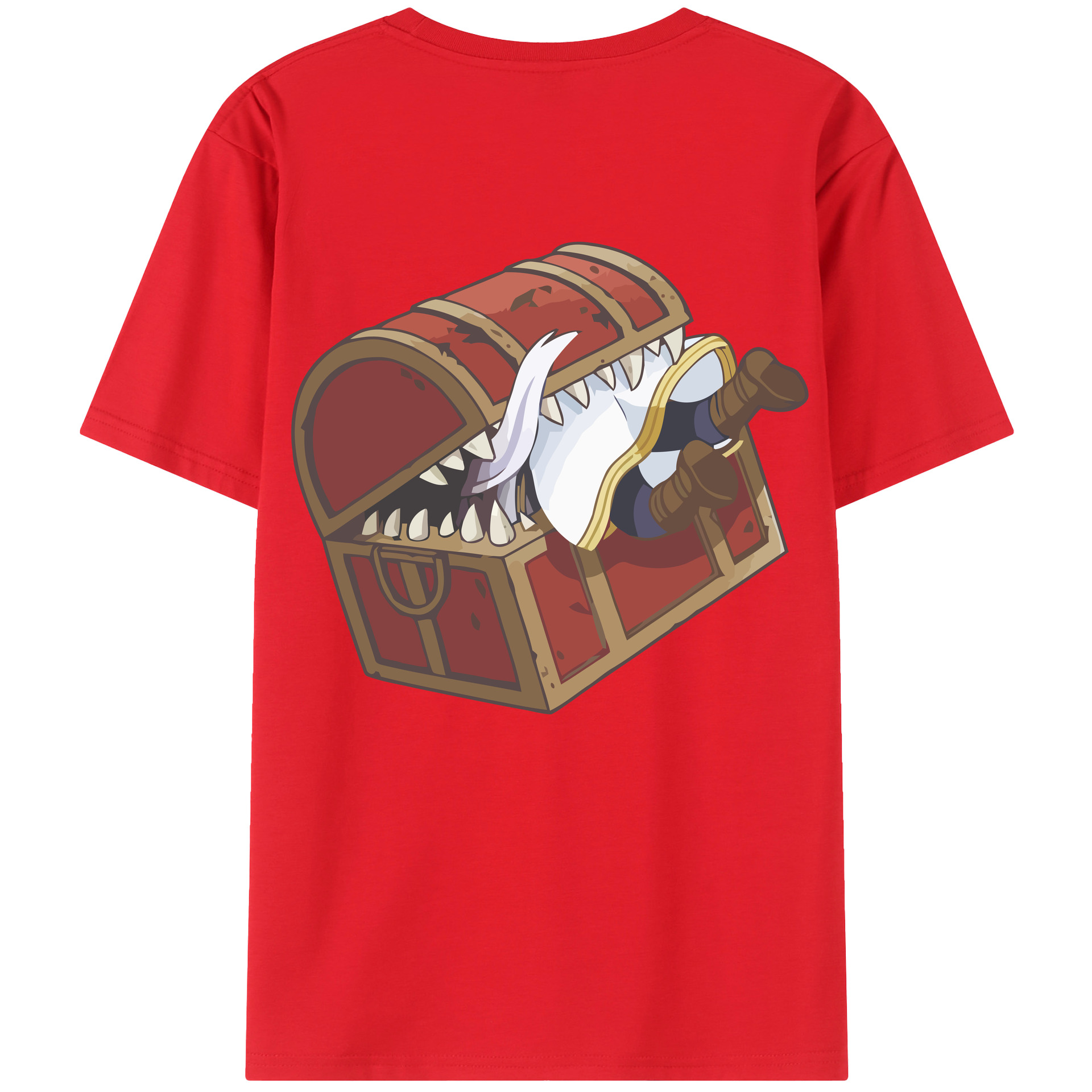 （画像用） 葬送のフリーレン Frieren 綿100％半袖Tシャツ（背面プリント）